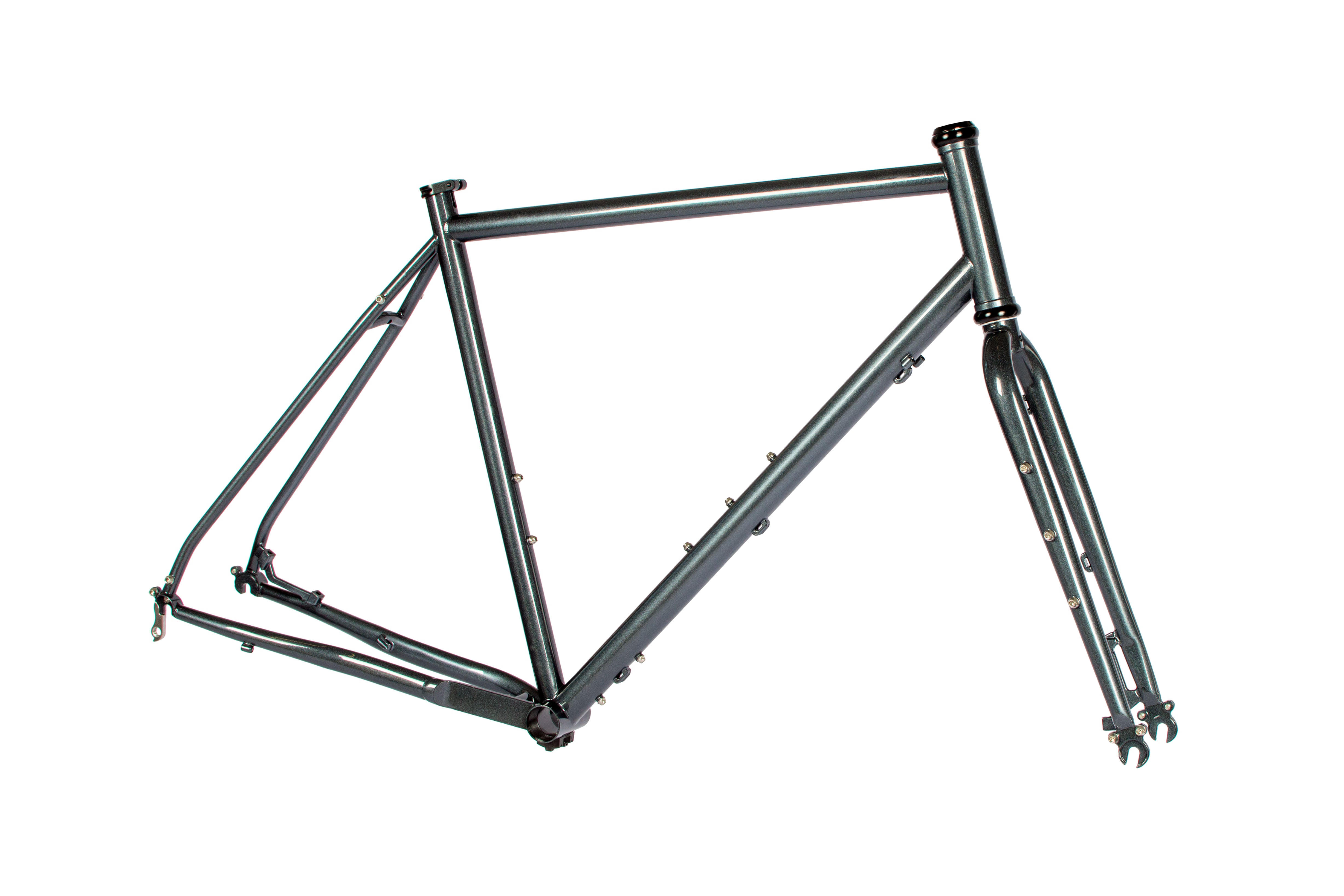 Just Bikes JB02 Gravel frameset steel frame steel fork PM QR