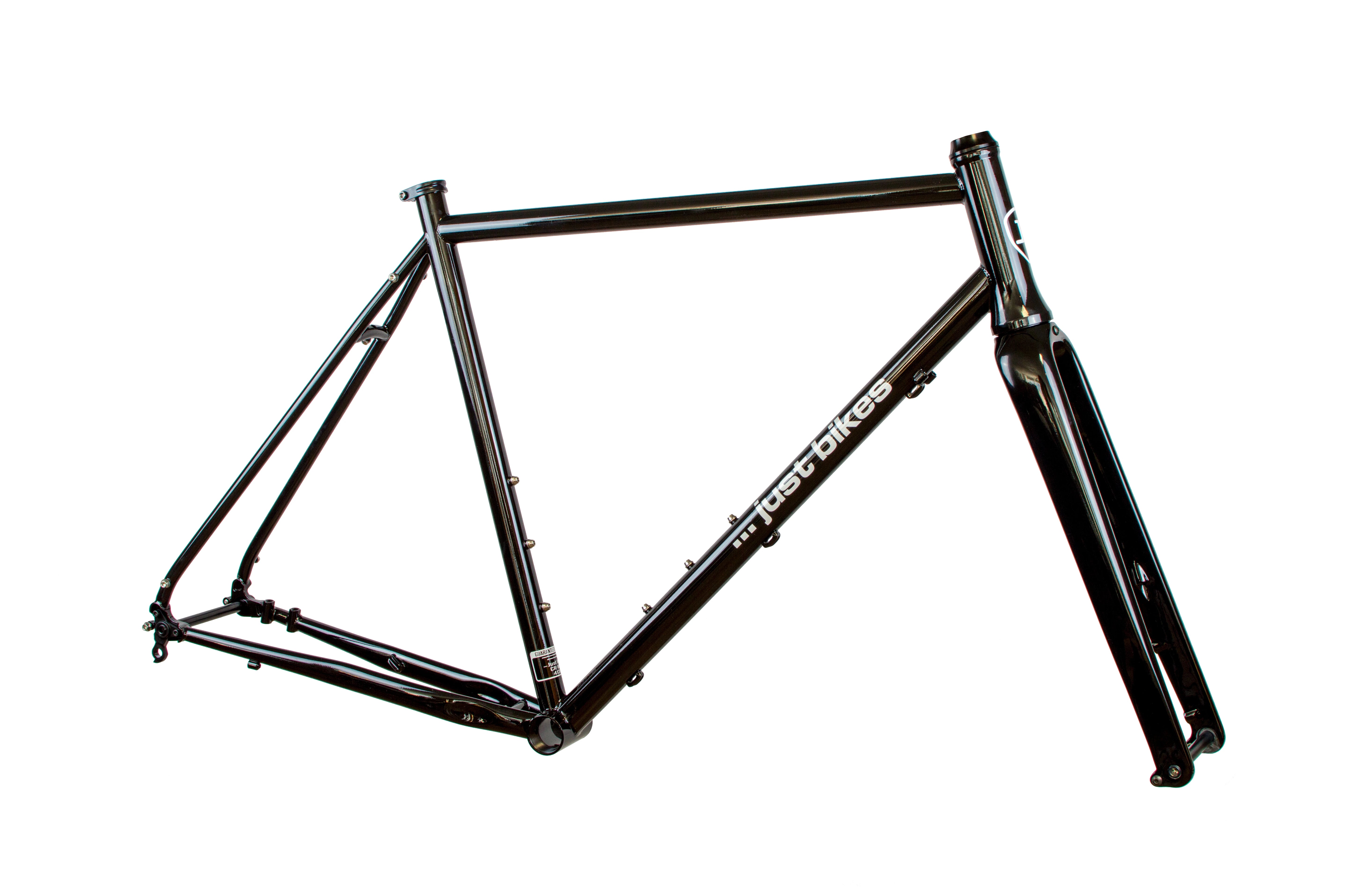 Just Bikes JB04 Gravel Steel Frameset Carbon or Steel Fork 12 Axles Flat Mount