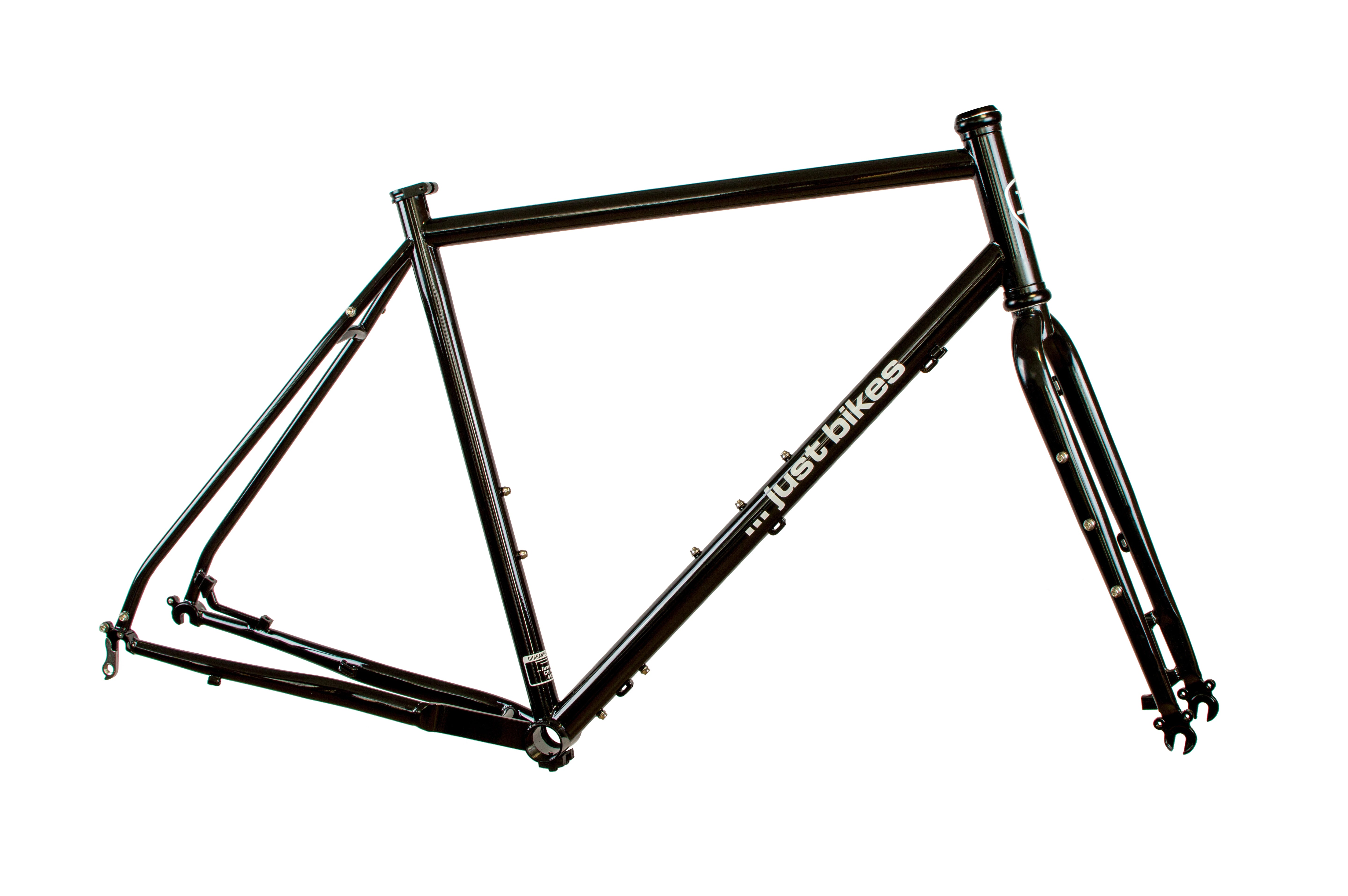 Just Bikes JB02 Gravel frameset steel frame steel fork PM QR