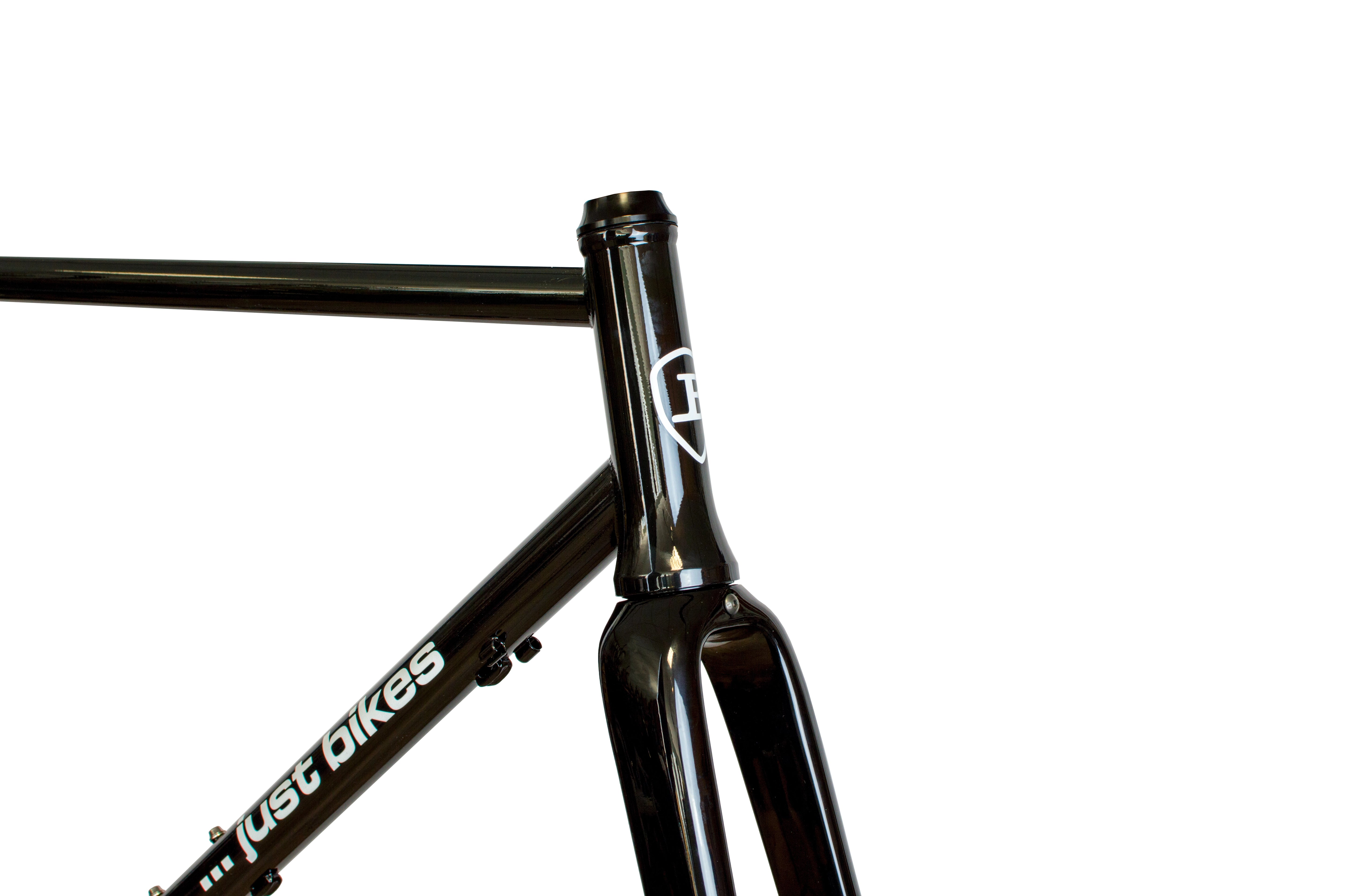Just Bikes JB04 Gravel Steel Frameset Carbon or Steel Fork 12 Axles Flat Mount