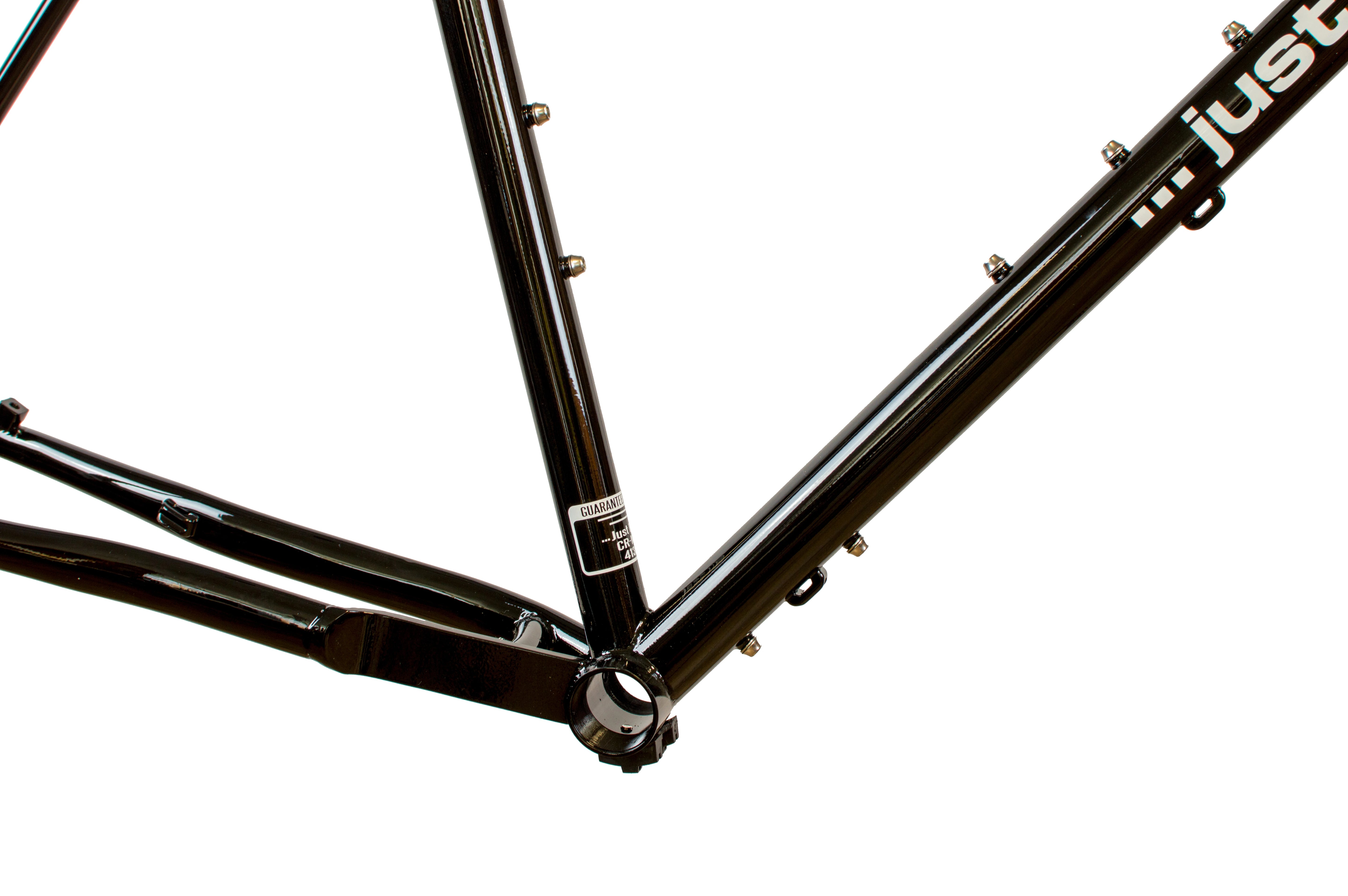 Just Bikes JB02 Gravel frameset steel frame steel fork PM QR