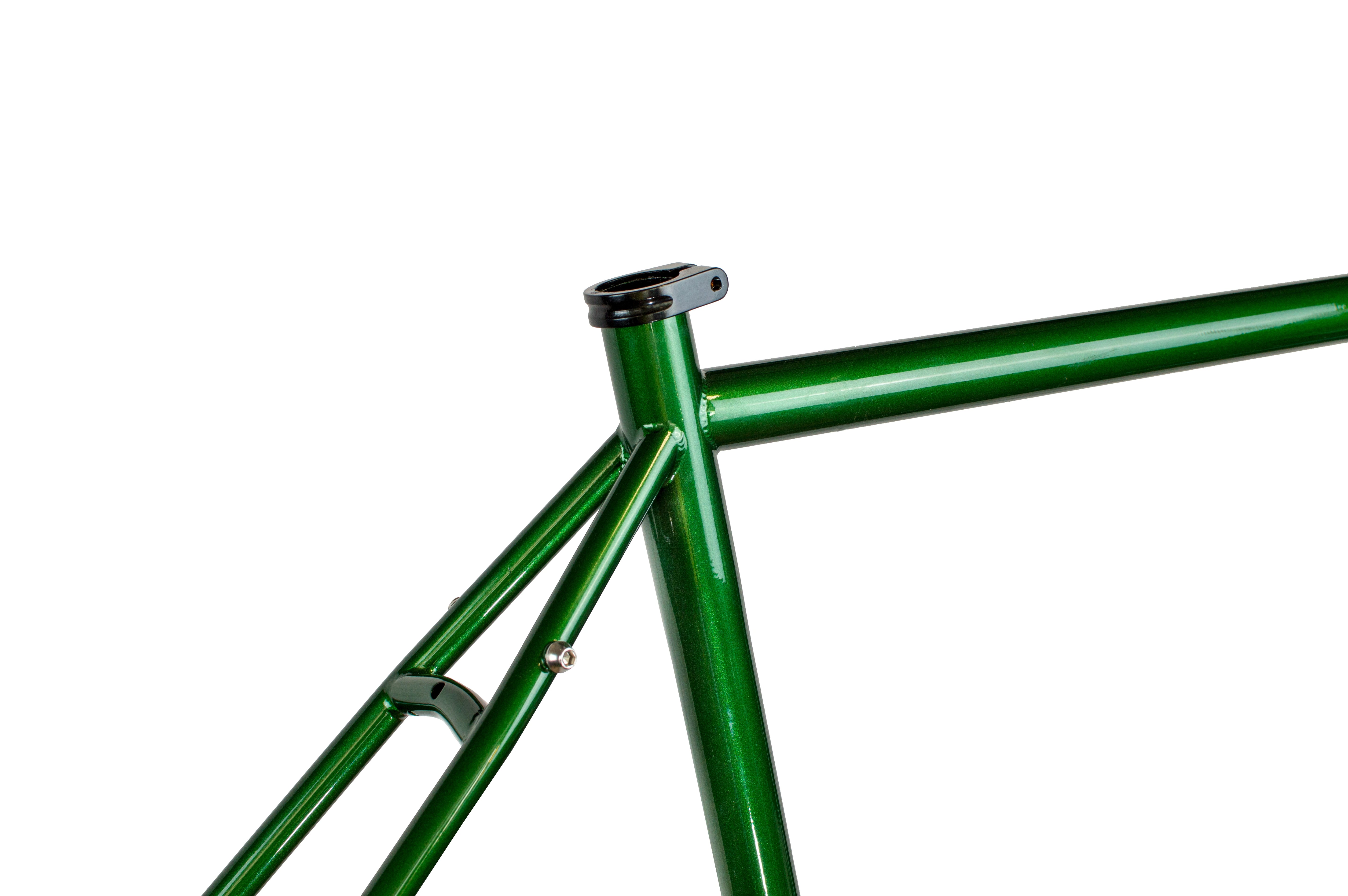 Just Bikes JB06 Gravel Steel Frameset Steel Fork 12 Axles Flat Mount CrMo British Racing Green