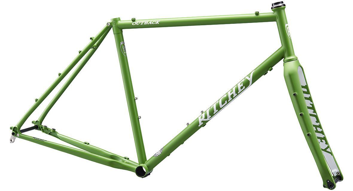 RITCHEY OUTBACK V2 DISC Gravel Adventure frameset Guac y Crema NEW