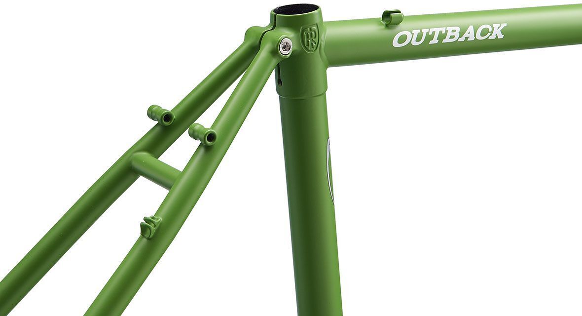 RITCHEY OUTBACK V2 DISC Gravel Adventure frameset Guac y Crema NEW