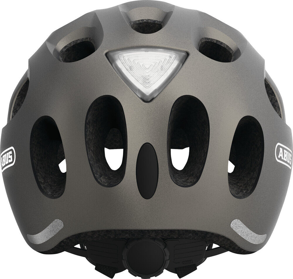 ABUS bicycle helmet Youn-I ACE metallic silver trekking helmet, e-bike helmet NEW