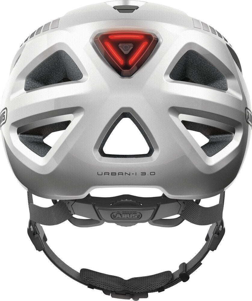 ABUS bicycle helmet Urban-I 3.0 Signal silver trekking helmet, E-bike helmet NEW