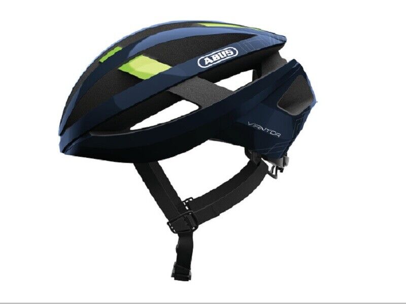 fahrradhelm wann neu ABUS Fahrradhelm Viantor Movistar Team Rennrad-, Gravelhelm NEU