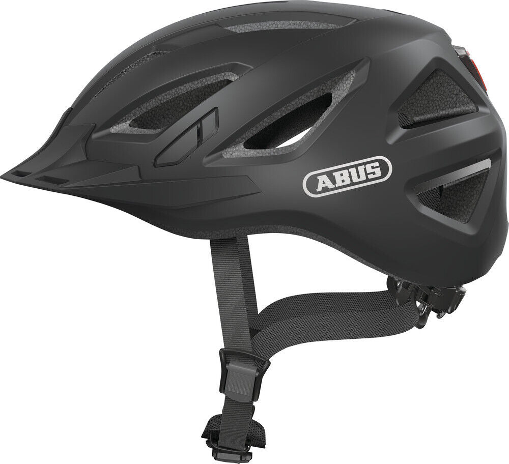 ABUS bicycle helmet Urban-I 3.0 velvet black trekking helmet, E-bike helmet NEW
