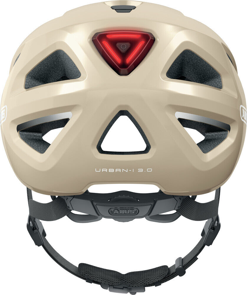 ABUS bicycle helmet Urban-I 3.0 cannoli cream trekking helmet, e-bike helmet NEW