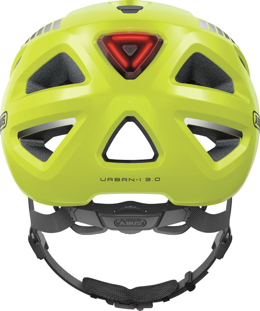 ABUS bicycle helmet Urban-I 3.0 Signal yellow trekking helmet, E-bike helmet NEW