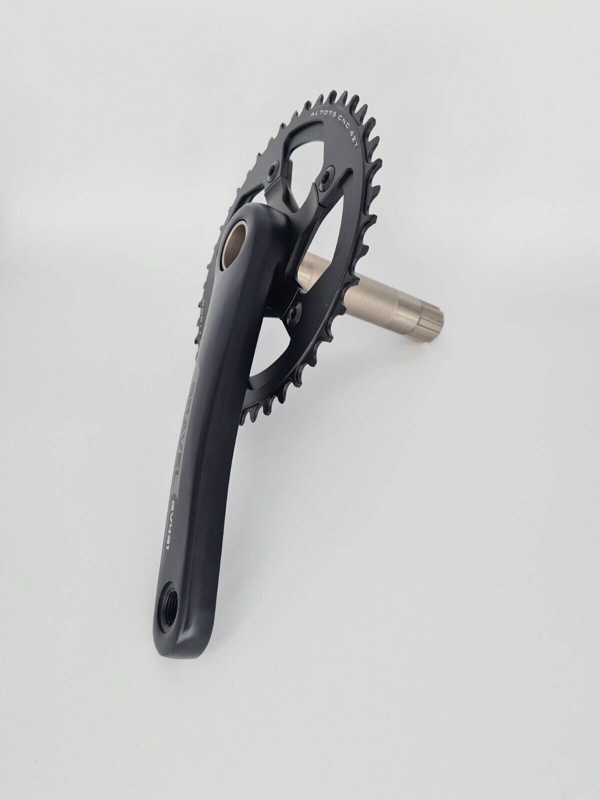 Gravel crankset GV 431 1x11-speed incl. bottom bracket BSA thread 172.5 mm aluminum