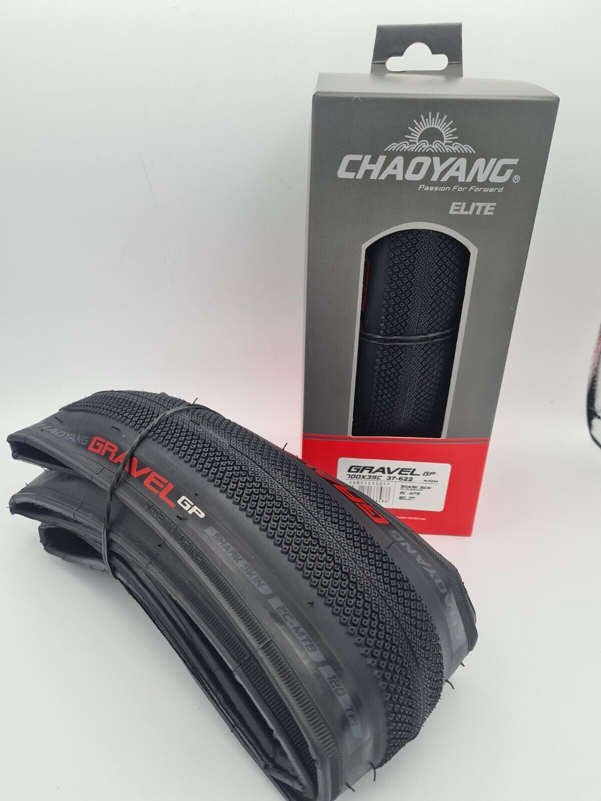 2 Stk. Chaoyang Gravel GP Reifen 37-622 700x35C Pannenschutz 120 TPI Elite 375 g