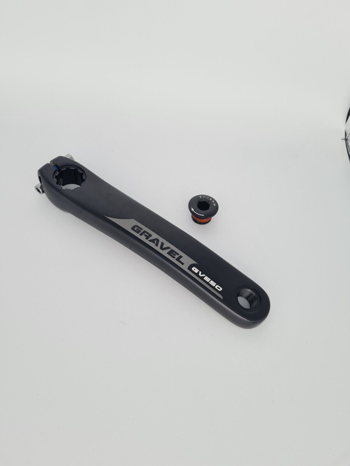 Gravel crankset GV 550 1x11-speed incl. bottom bracket BSA thread 172.5 mm aluminum