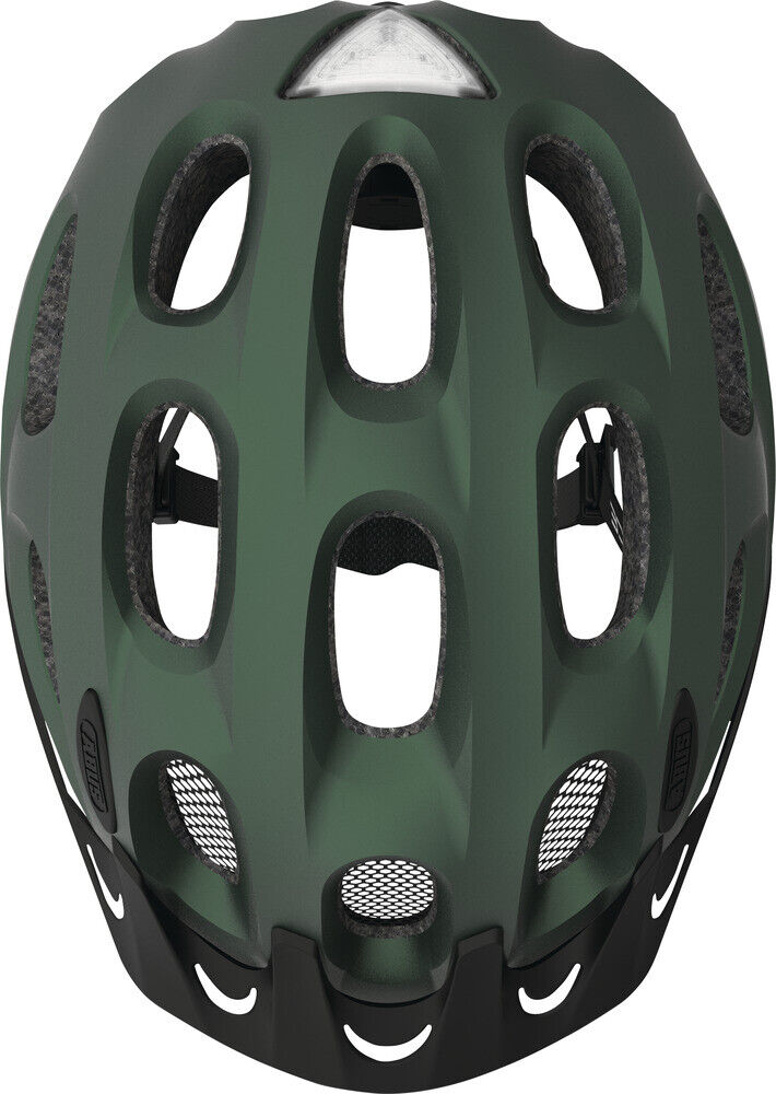 ABUS bicycle helmet Youn-I ACE metallic green trekking helmet, e-bike helmet NEW
