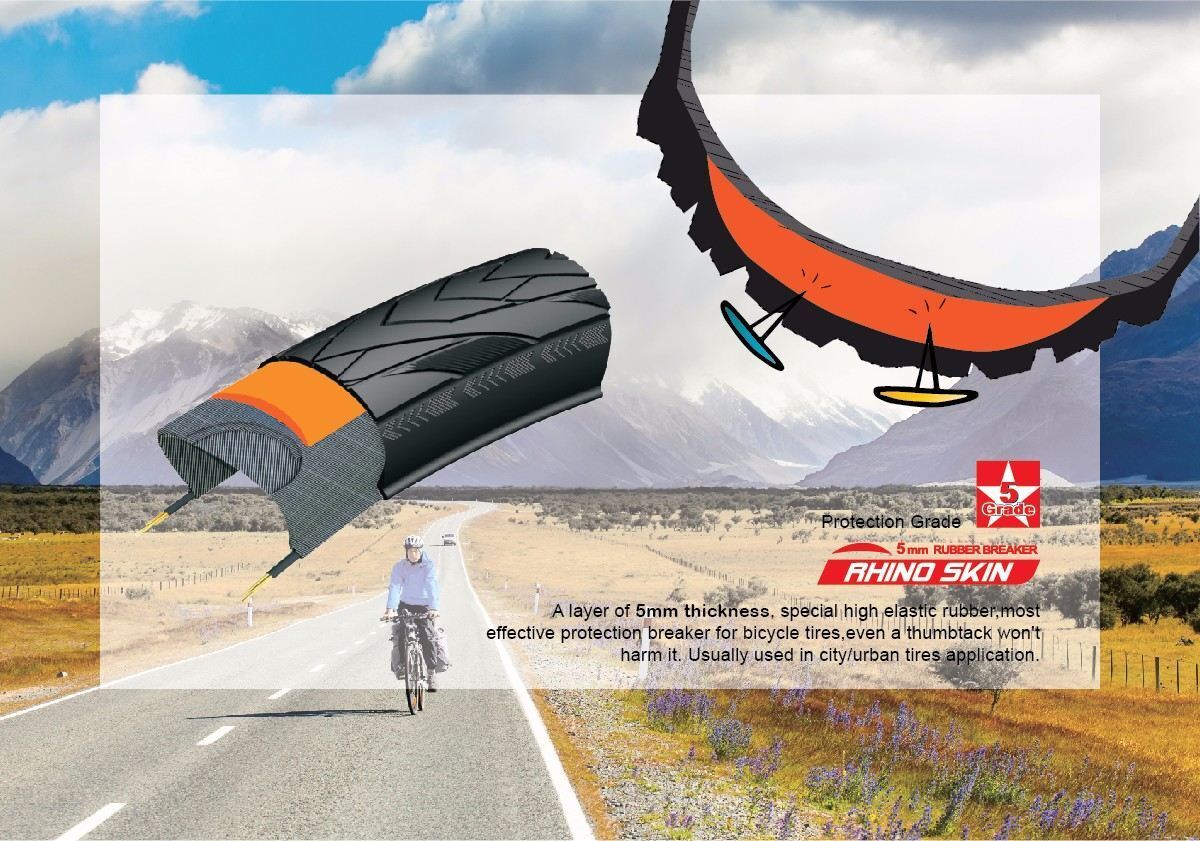 28 inch Chaoyang tire Kestrel City 47-622 700x45C 5 mm puncture protection reflex