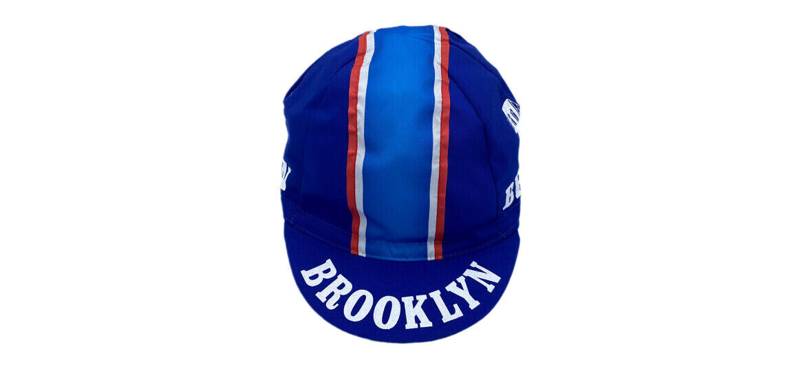 APIS Profi-Rennmützen Retro Style Brooklyn blau