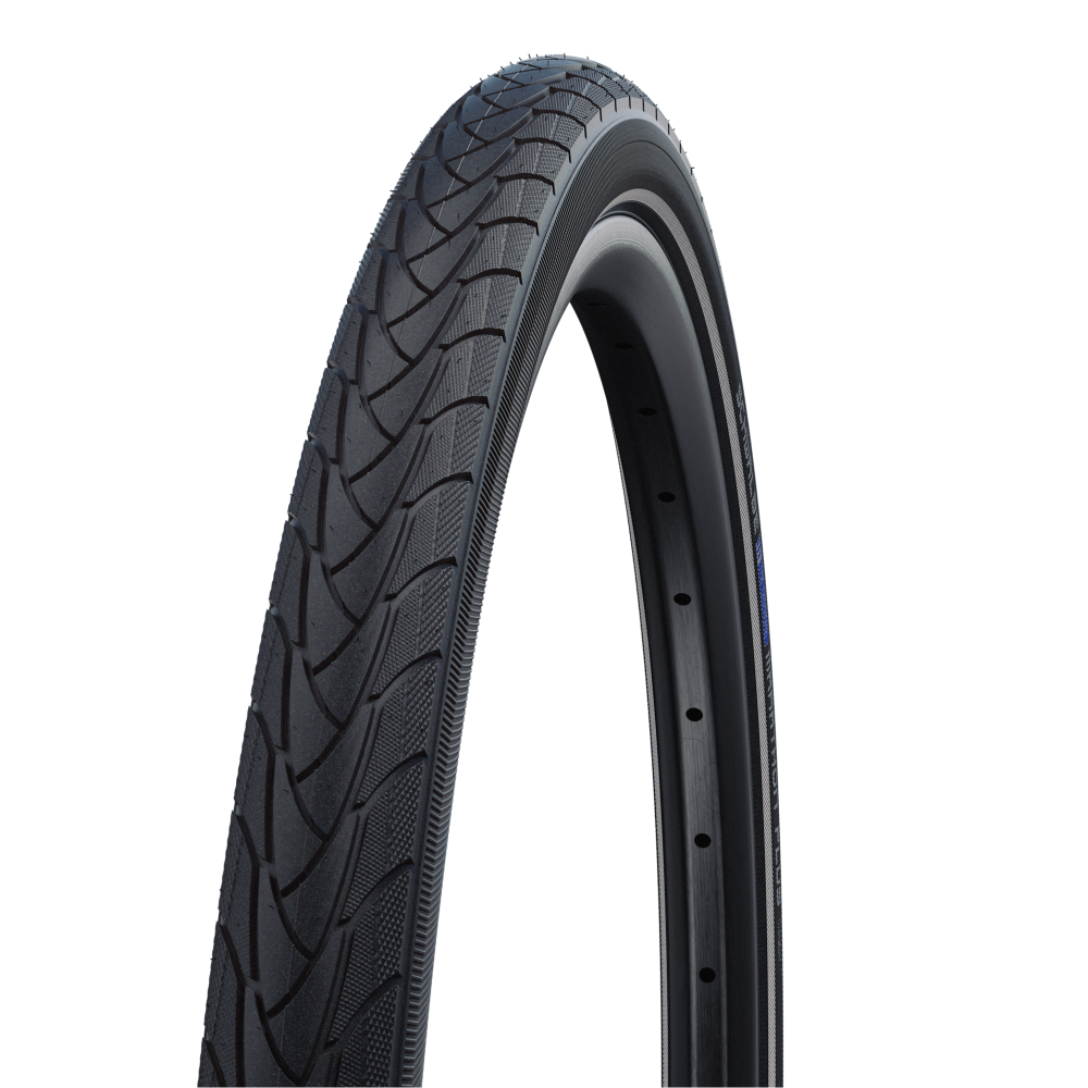 Schwalbe Marathon Plus wired tire 28x1.75 47-622 reflective stripe puncture-proof