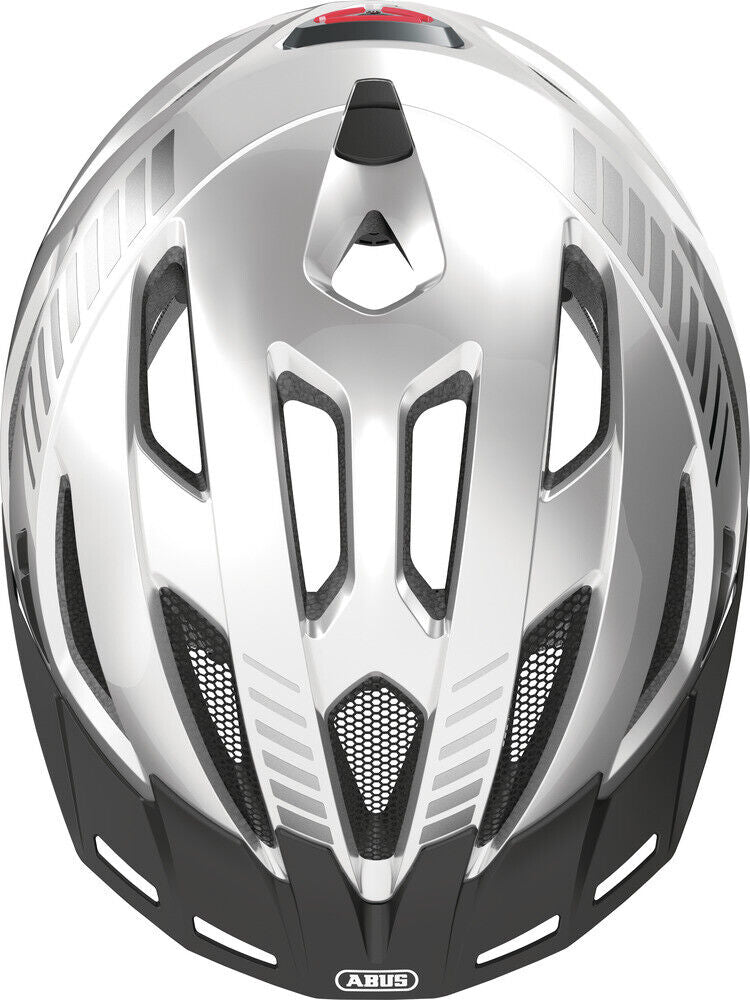 ABUS bicycle helmet Urban-I 3.0 Signal silver trekking helmet, E-bike helmet NEW