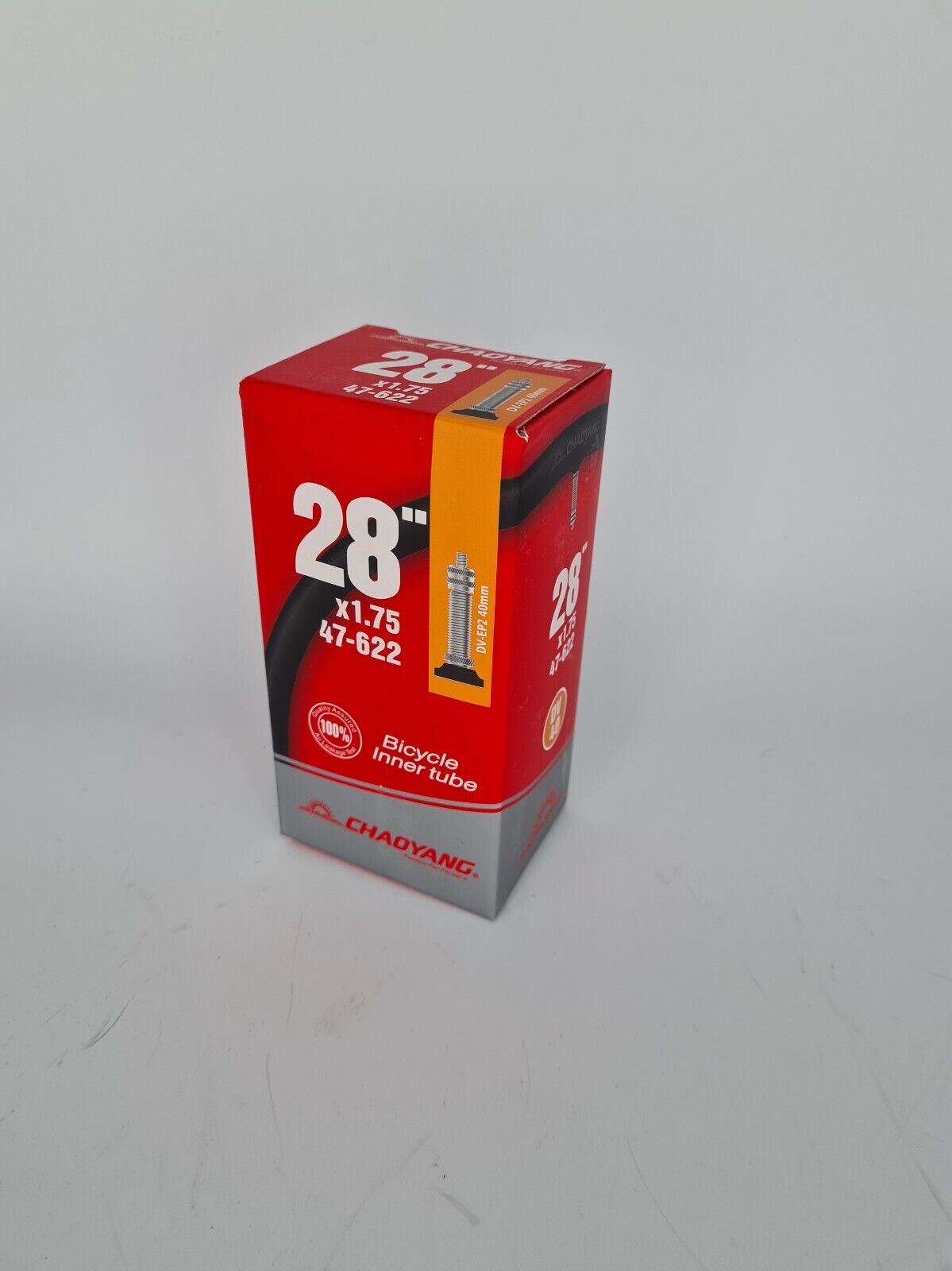 28x1.75 Zoll CHAOYANG Fahrrad Schlauch City / Holland 47-622/630 DV Ventil TOP