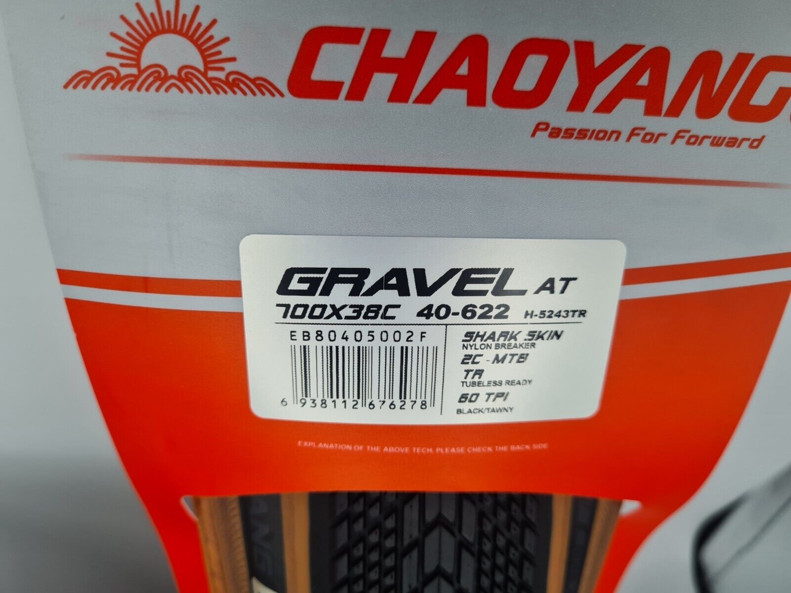 2 Stk. Chaoyang Gravel AT Reifen Tubeless Ready 700x38C 40-622 Pannenschutz TOP