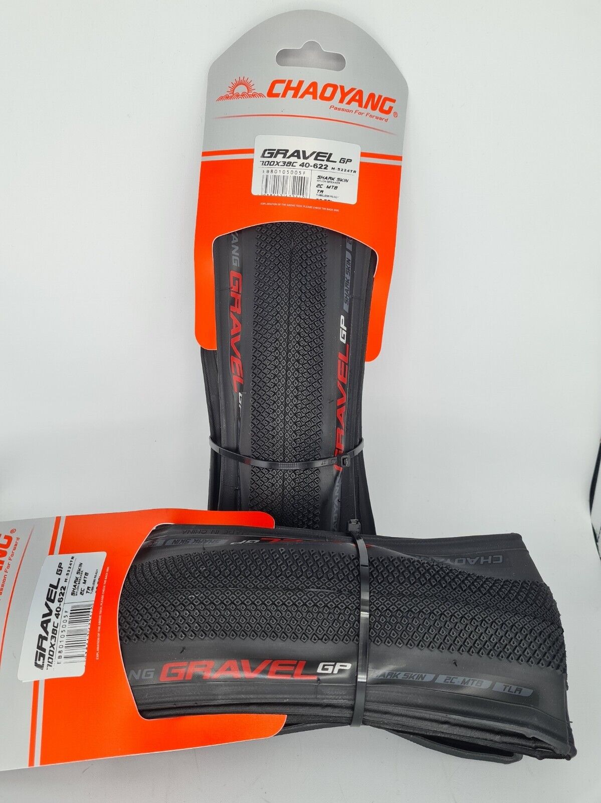 2 Stk. Chaoyang Gravel GP Reifen Tubeless Ready Dual Compound 40-622 700x38C TOP