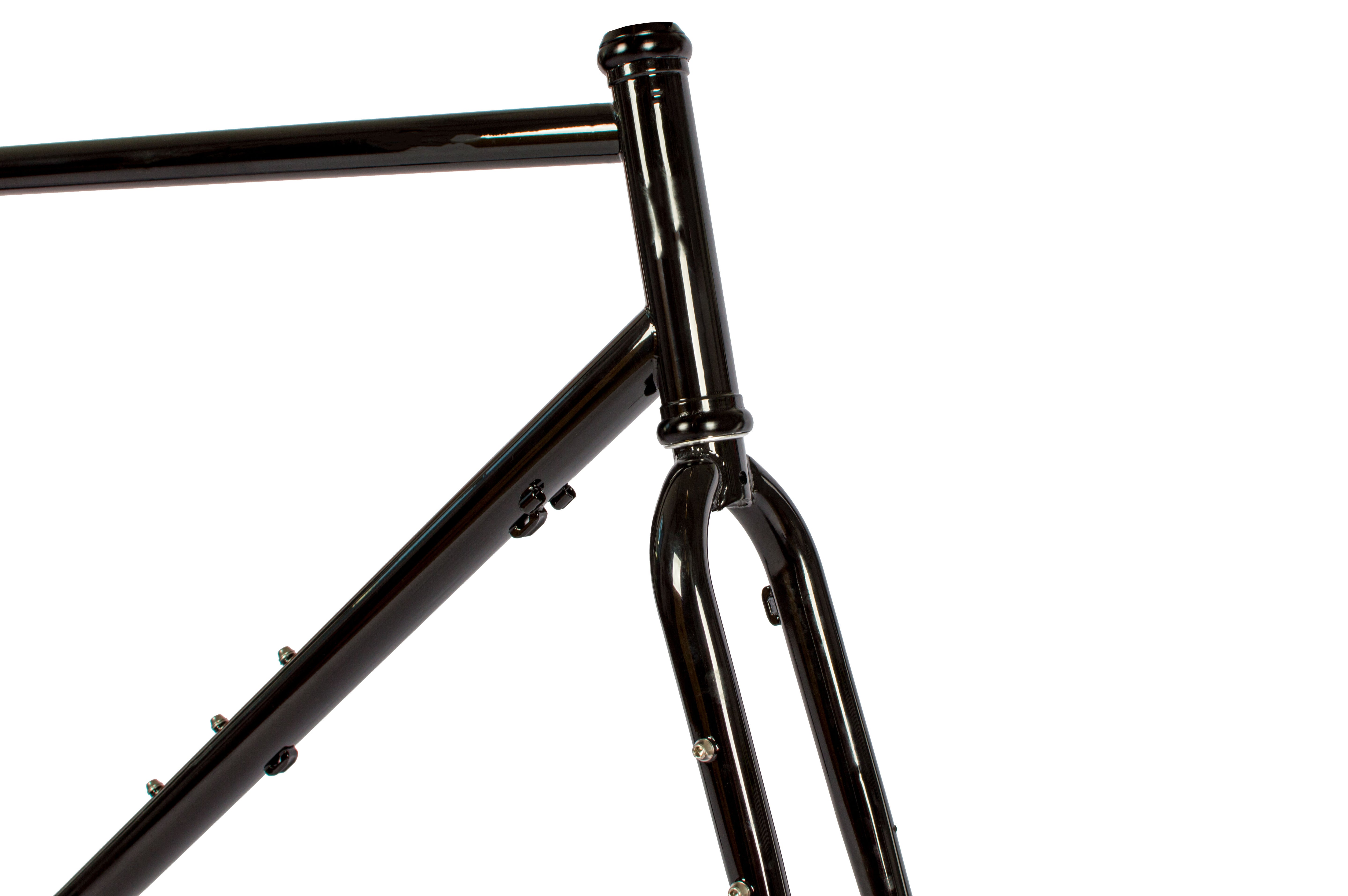 Just Bikes JB02 Gravel frameset steel frame steel fork PM QR