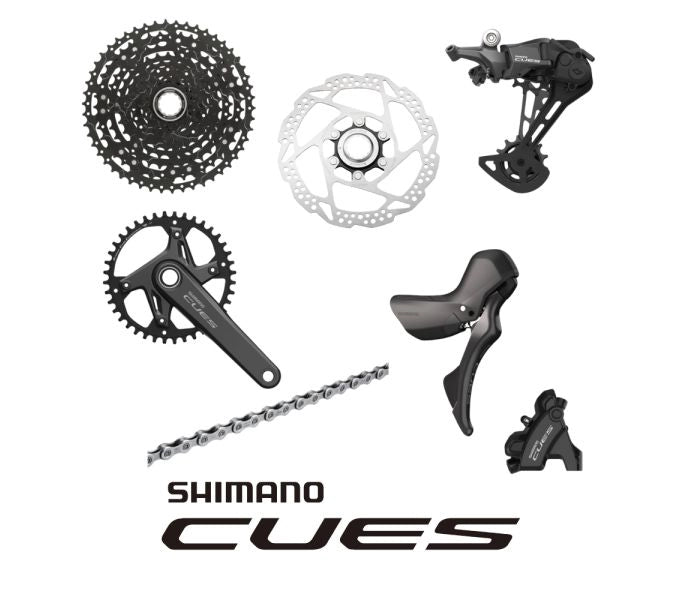 shimano 1x11 gruppe rennrad Komplettgruppe SHIMANO CUES U6030 1x11-fach Gravel Cross Neu