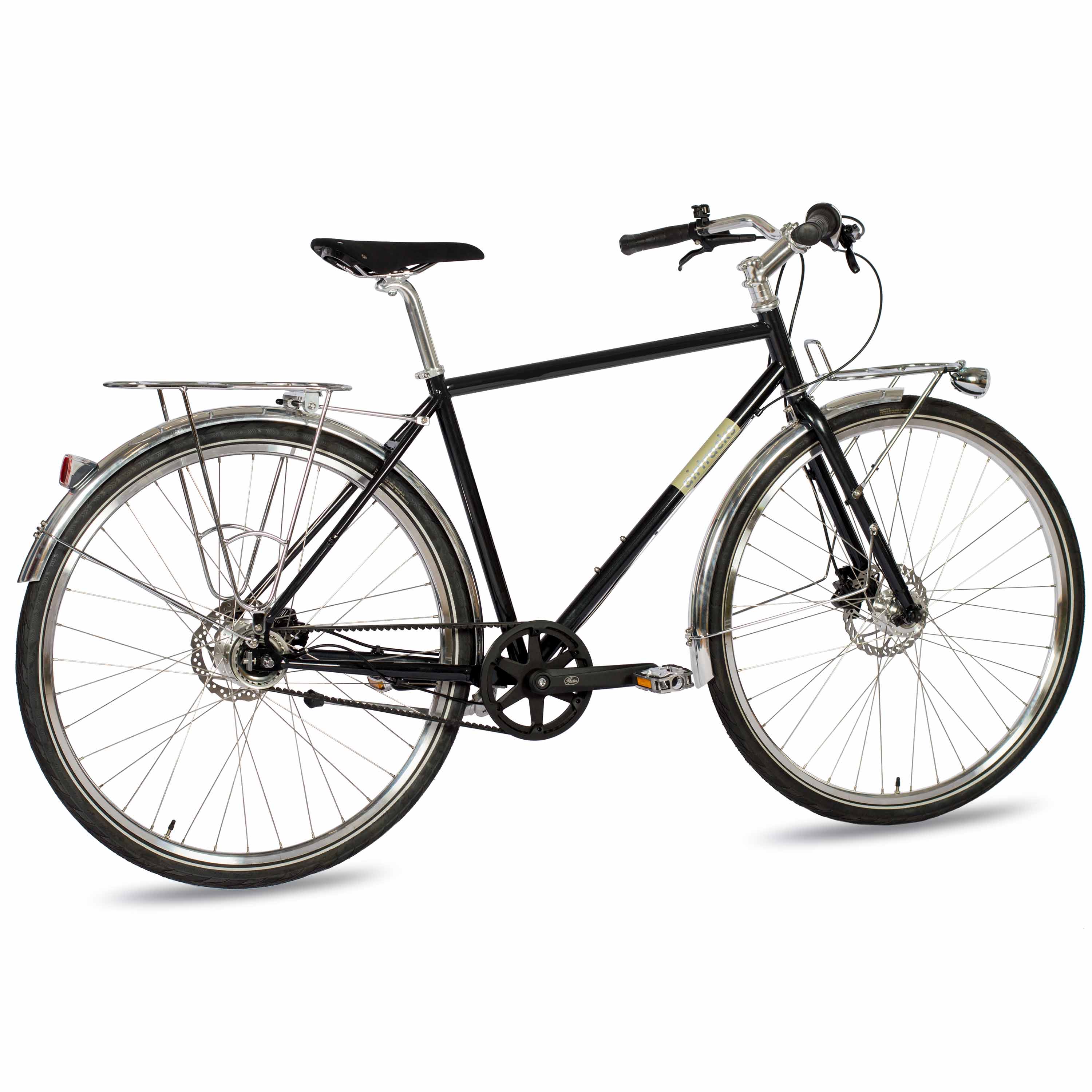 28" Herren Urban Bike City Fahrrad AIRY ONE CrMo GATES CARBON BELT DRIVE Shimano 7 x Gang NEXUS