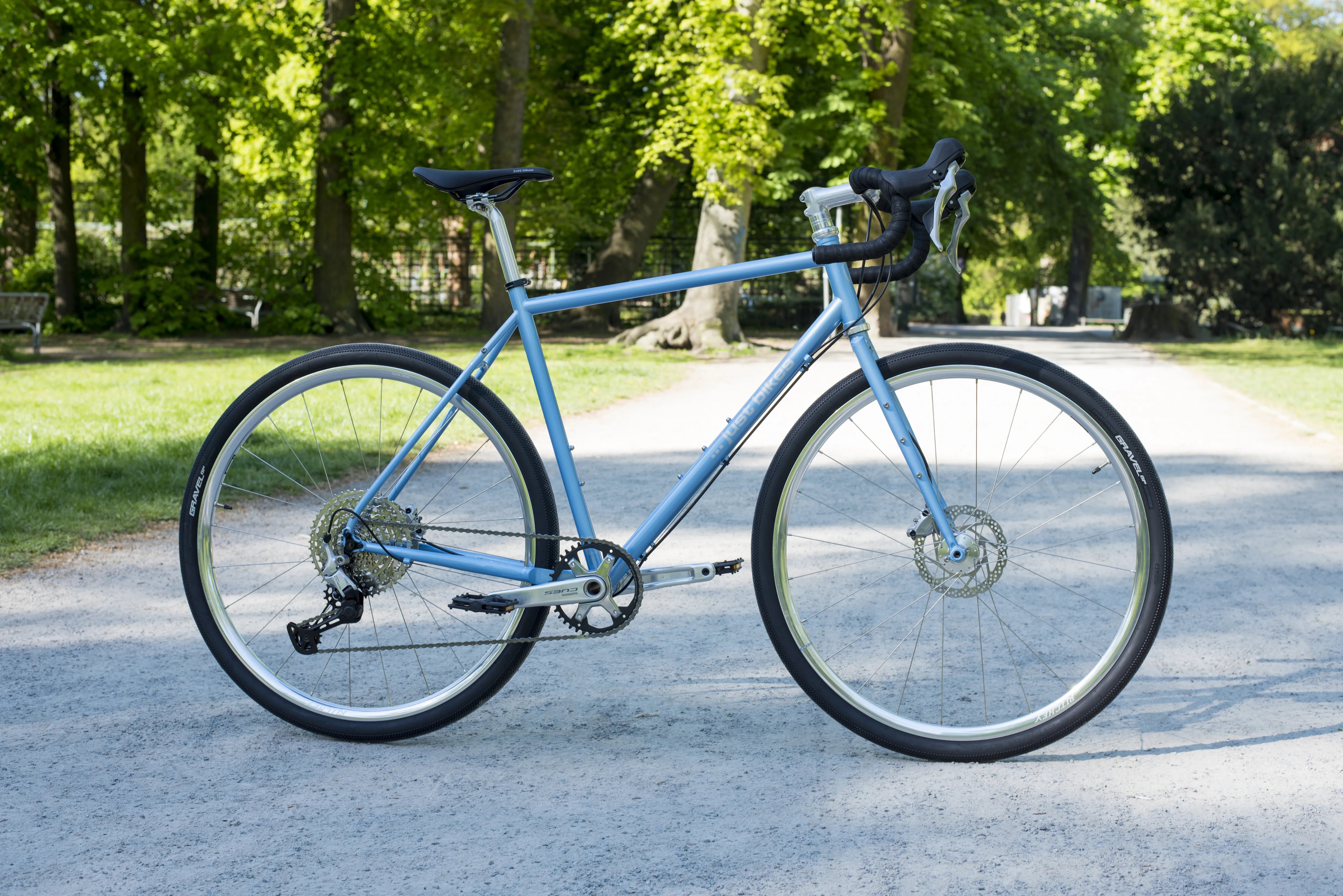 JUST BIKES JB06 GRAVEL BIKE WITH SHIMANO GRX-600 British Racing Green