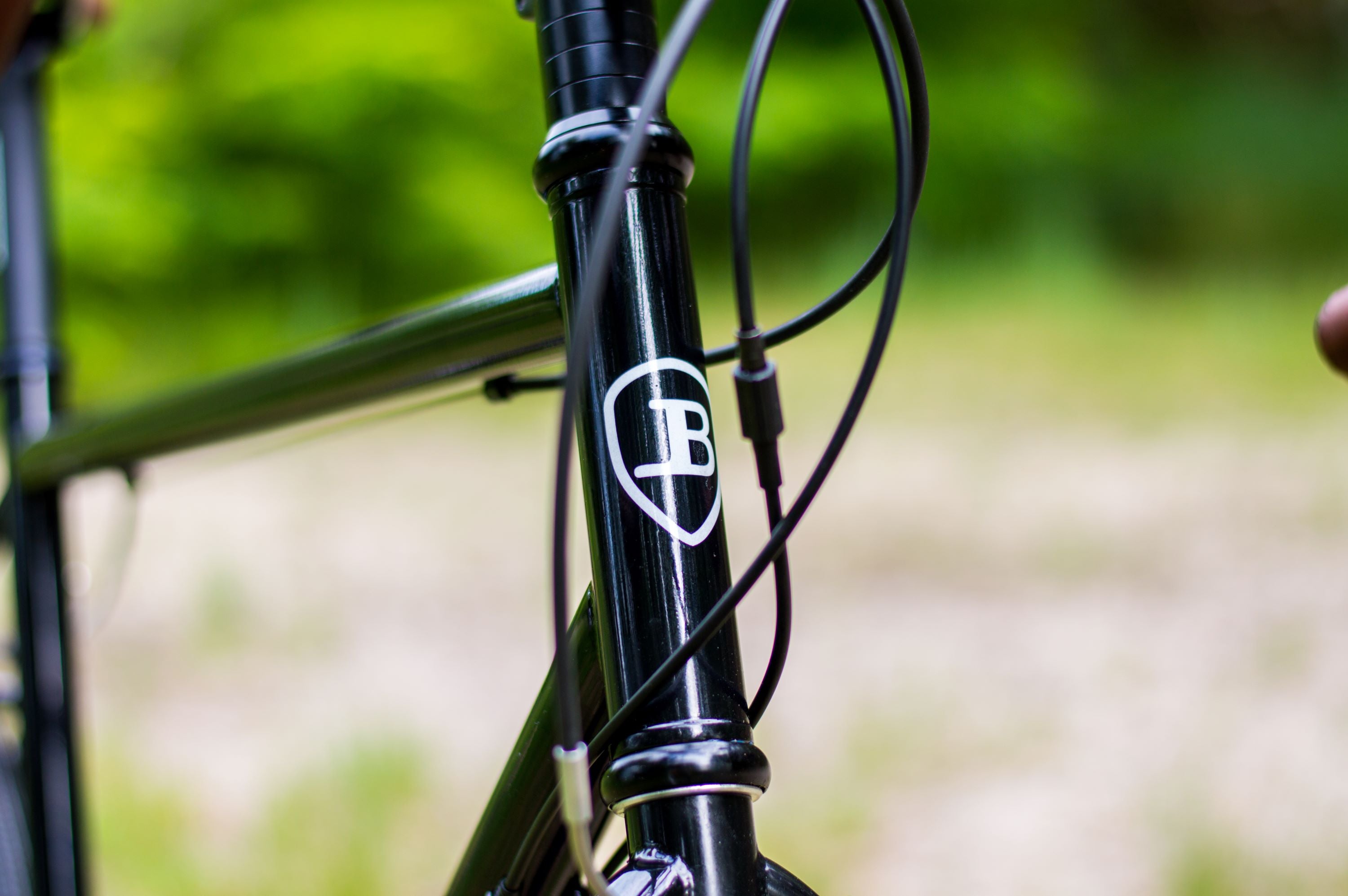 Just Bikes JB05 Canti Gravel Cross steel frameset with steel fork QR