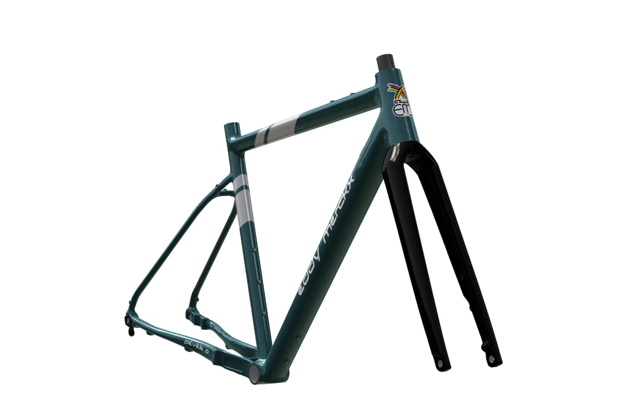 Eddy Merckx Pévèle Alu Gravel Rahmenset Carbon Gabel Allroad