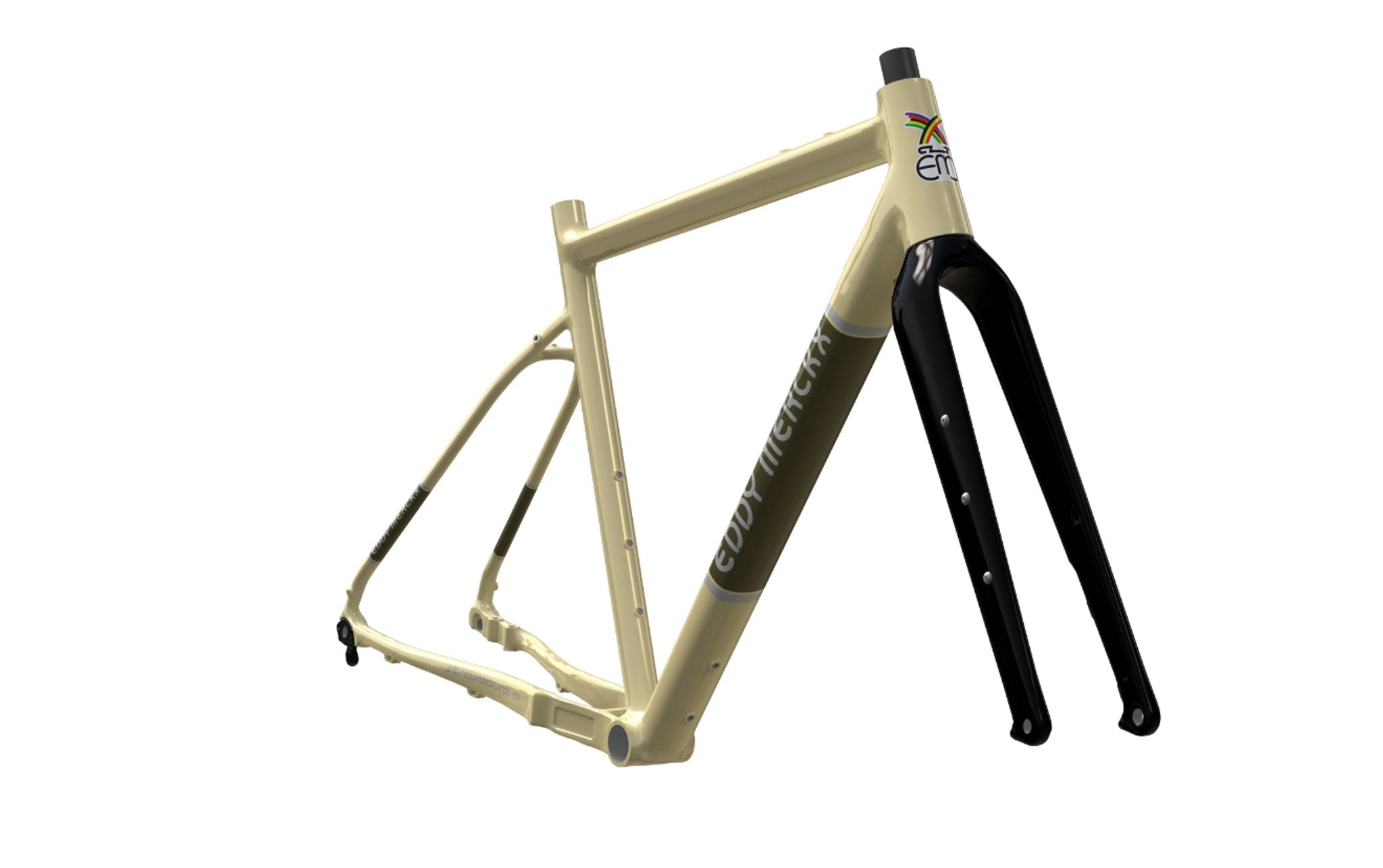 Eddy Merckx Strasbourg A Gravel Rahmenset Alu Carbon Gabel