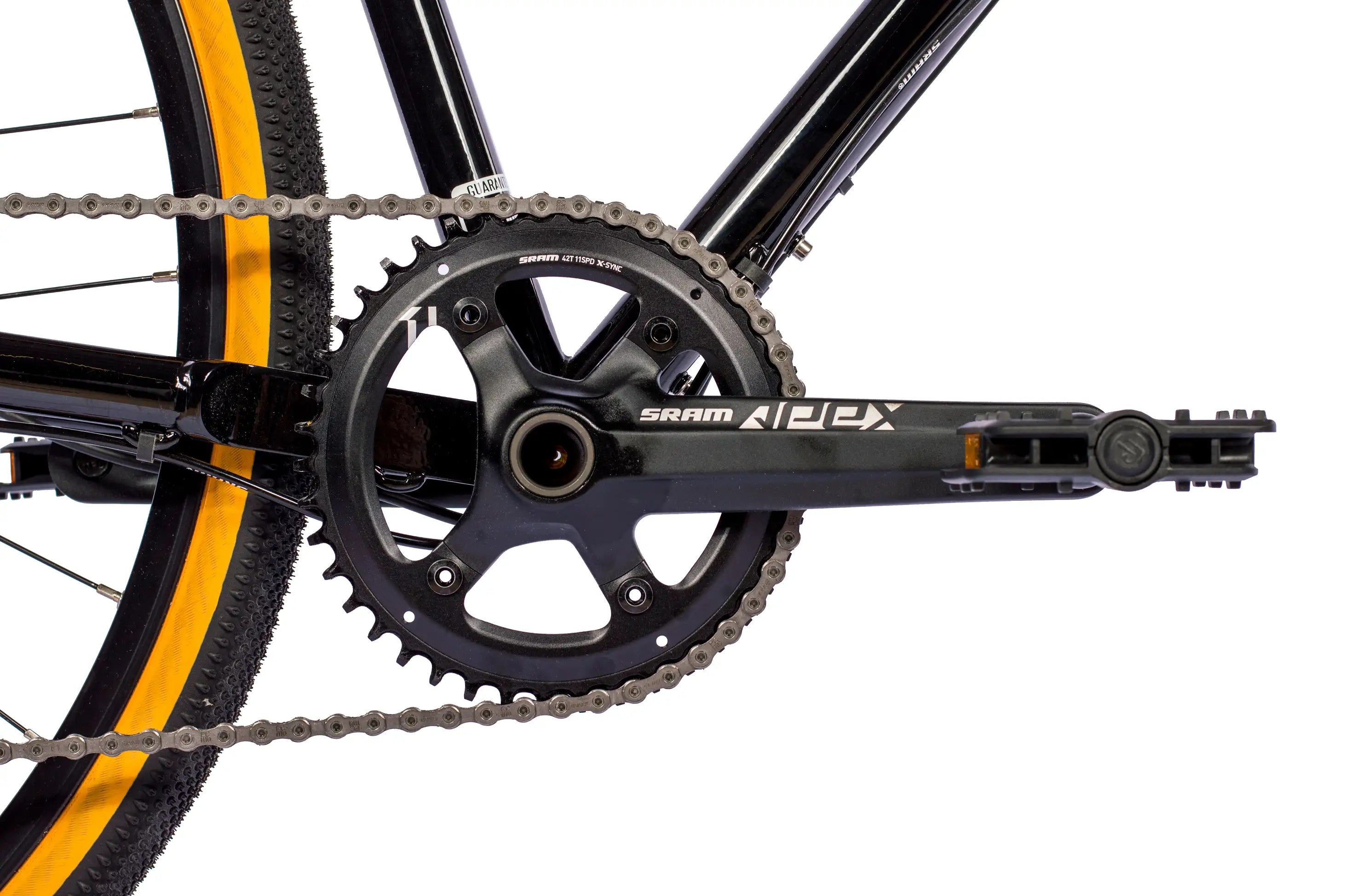 Gravel bike Just Bikes JB02 steel fork with Sram Apex