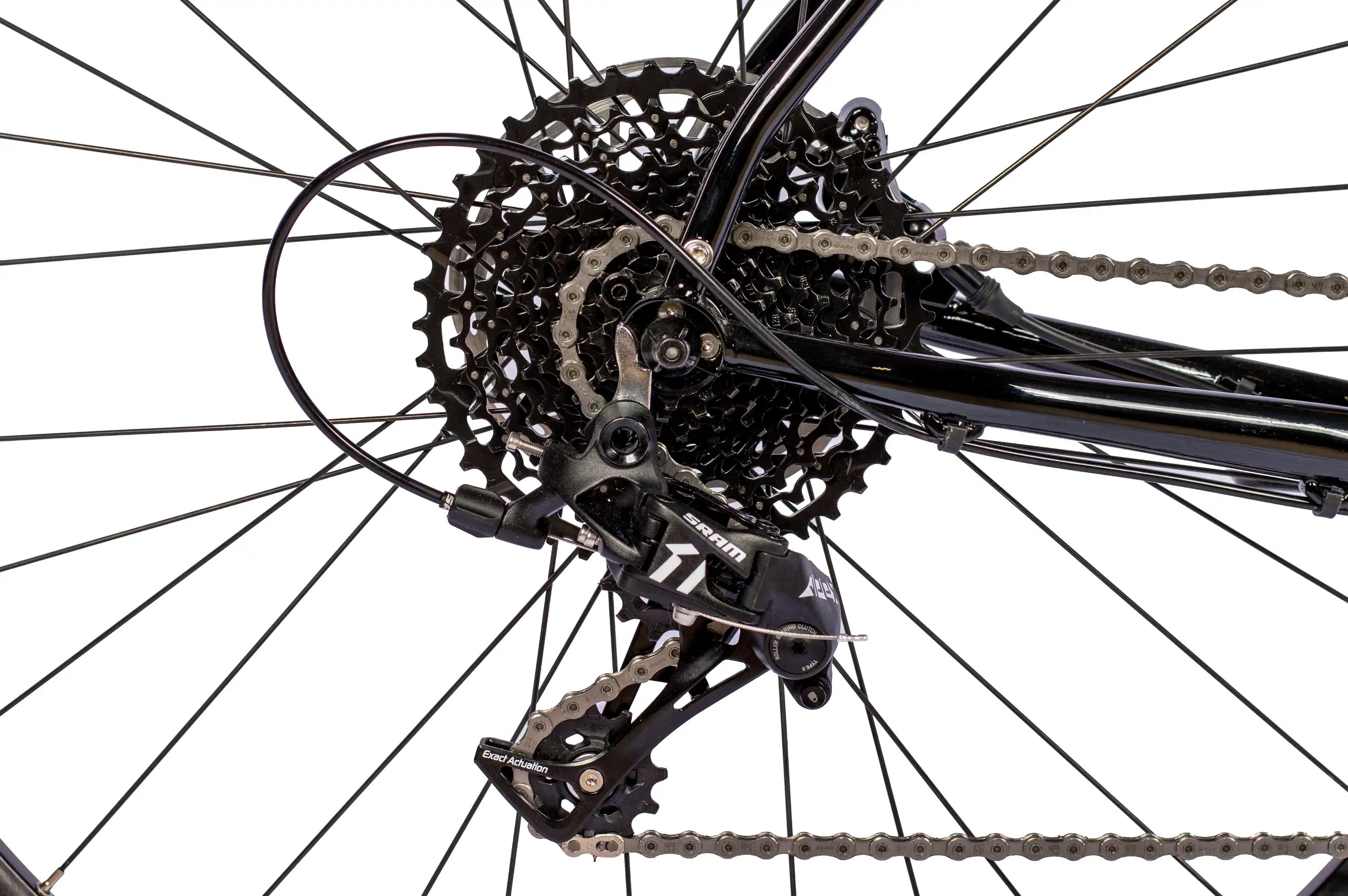 Gravel bike Just Bikes JB02 steel fork with Sram Apex