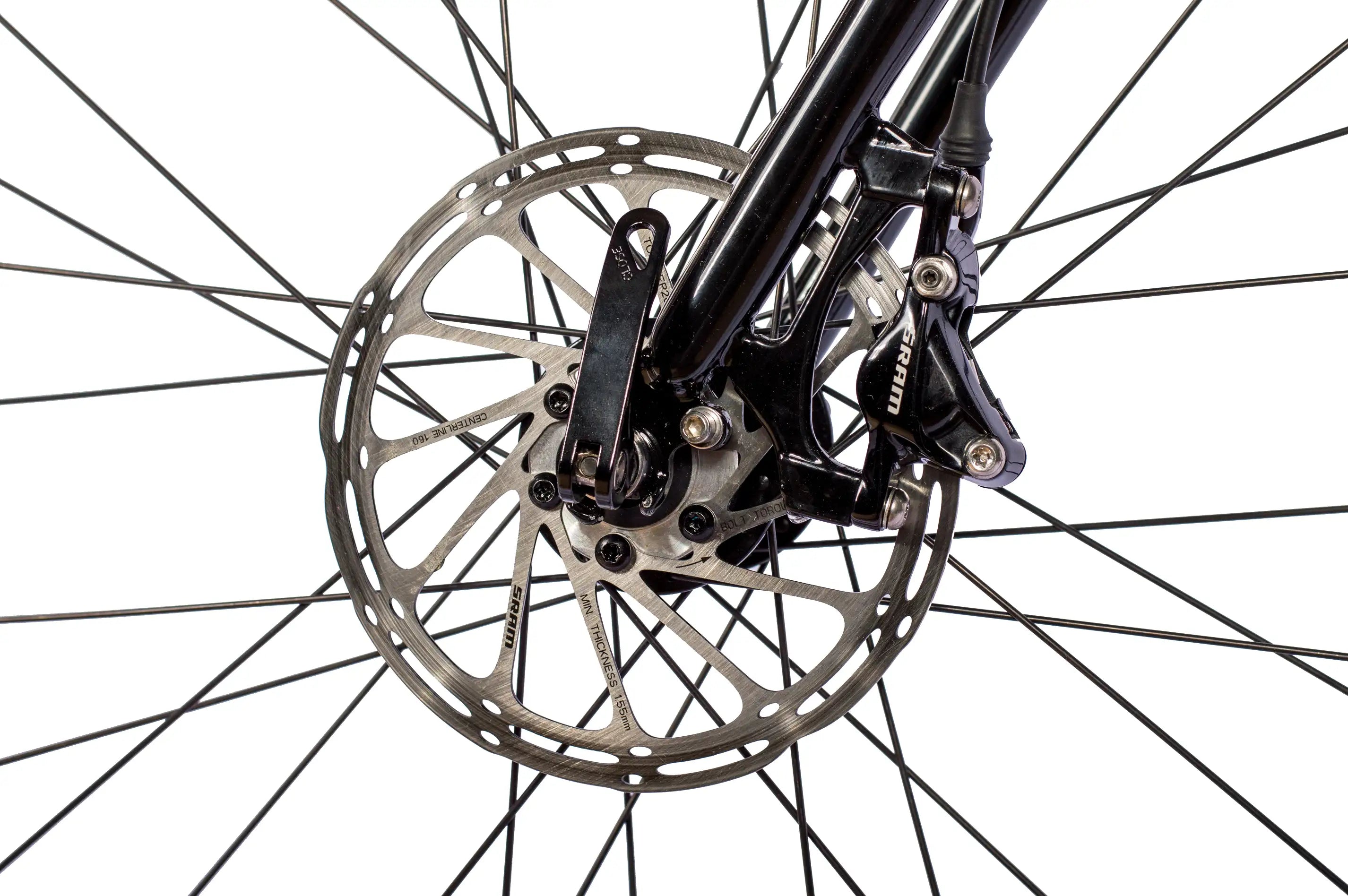 Gravel bike Just Bikes JB02 steel fork with Sram Apex