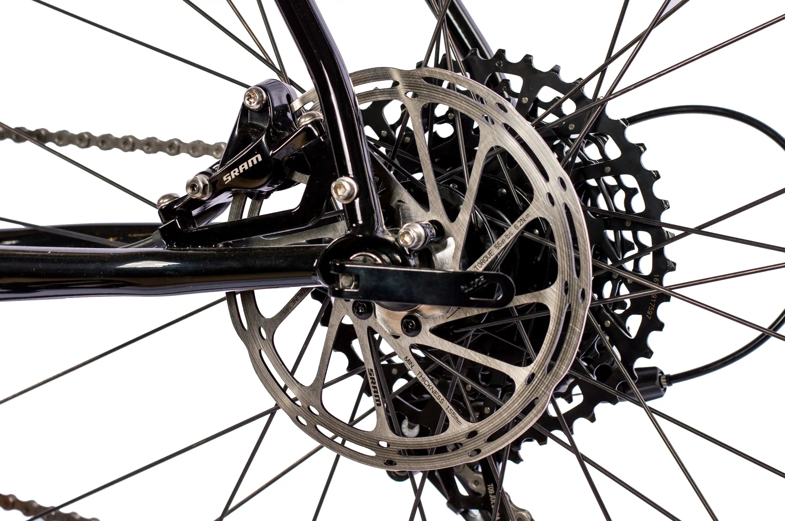 Gravel bike Just Bikes JB02 steel fork with Sram Apex