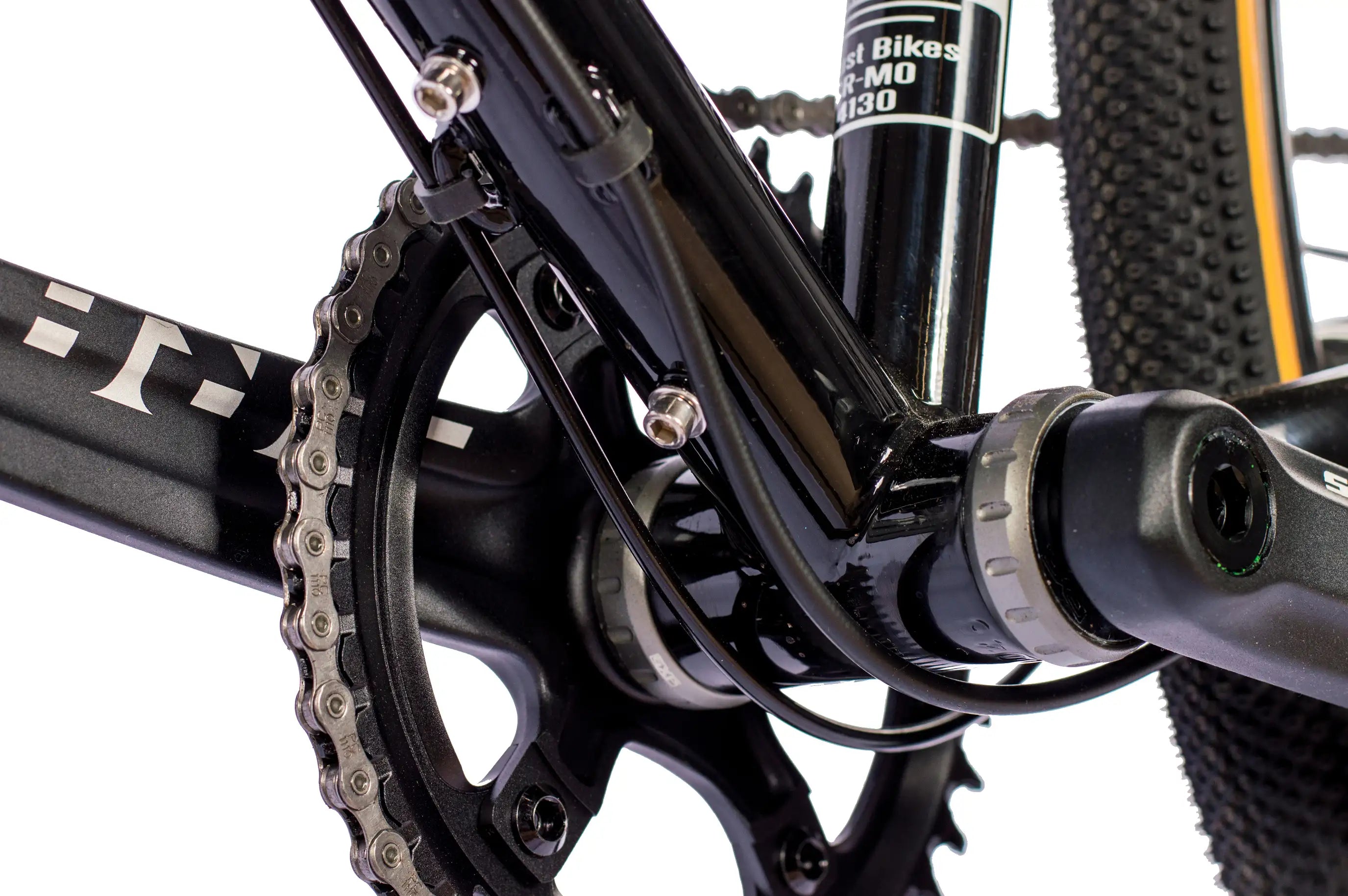Gravel bike Just Bikes JB02 steel fork with Sram Apex