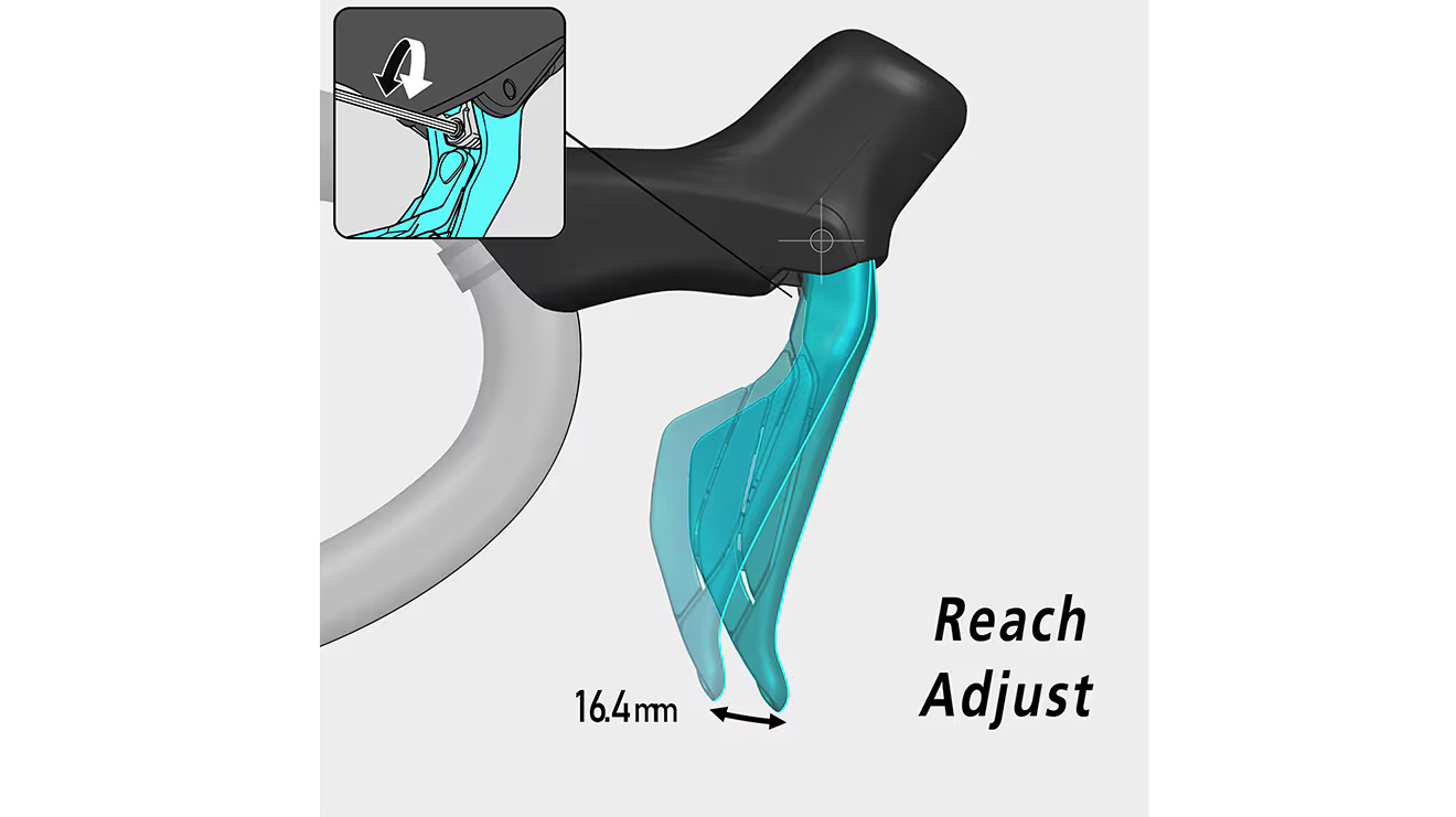 SHIMANO GRX 717 Di2 Komplettgruppe 1x12 40 Zähne / 10-51 Zähne für Gravelbike