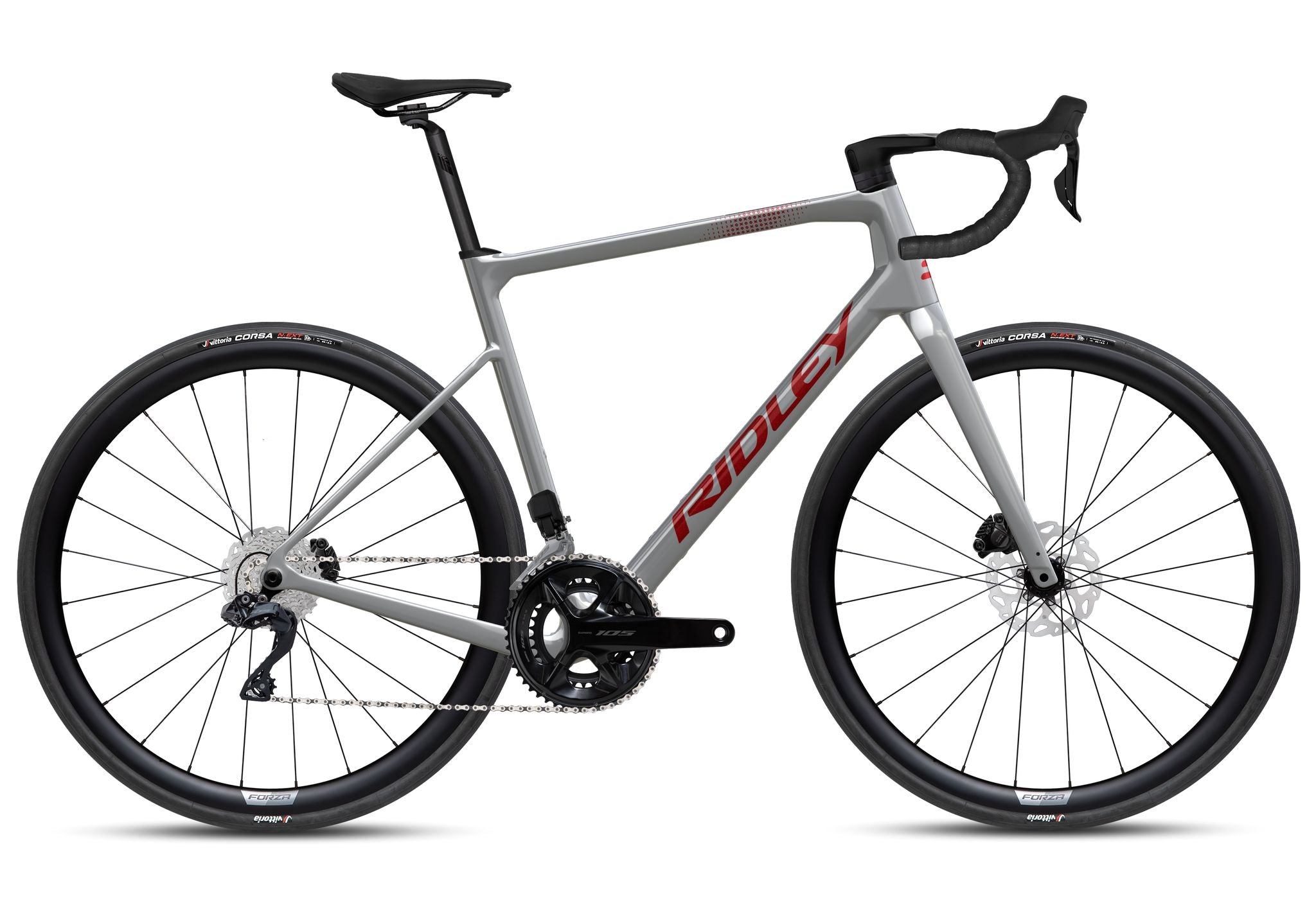 Ridley Grifn All-Road Bike Rennrad Shimano 105 Di2 2x12 Battleship Grey
