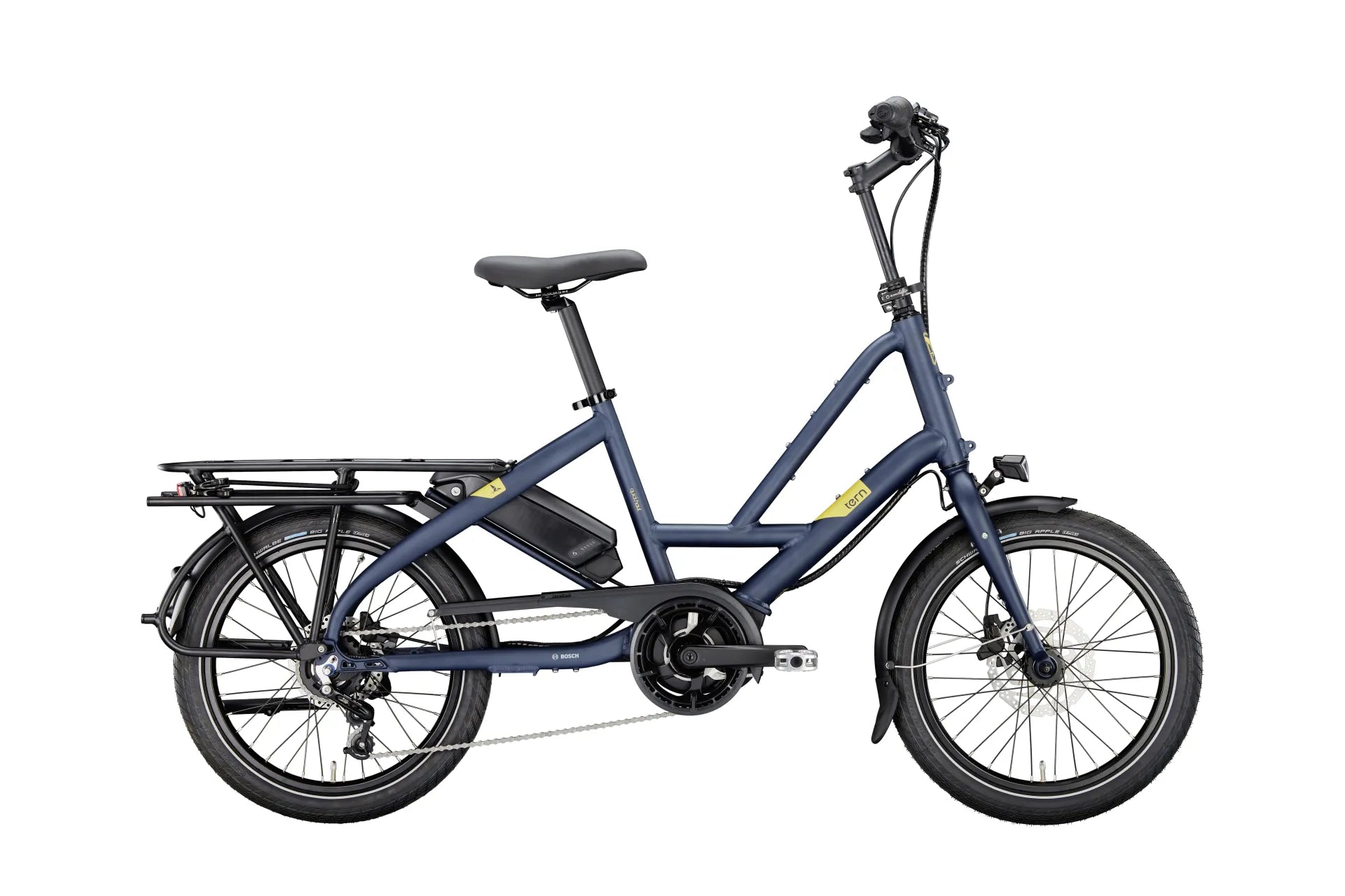 TERN e-compact bike Quick Haul P5i SHIMANO Nexus Internal 5E BOSCH Performance Line 500 Wh Mod.2025