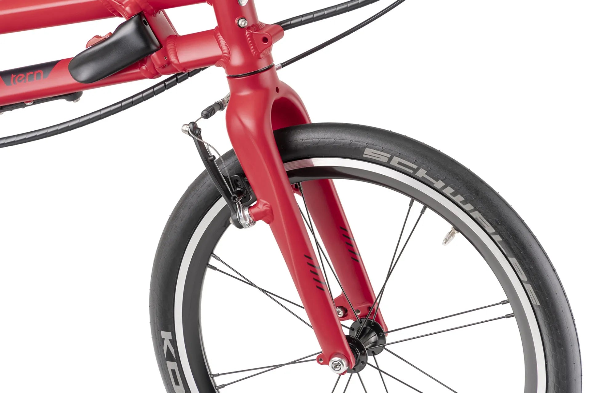 20 Zoll Faltrad Klapprad TERN BYB P10 10G Shimano Deore Satin Metallic Red