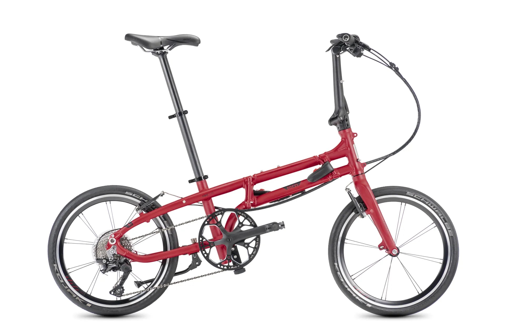 20 Zoll Faltrad Klapprad TERN BYB P10 10G Shimano Deore Satin Metallic Red