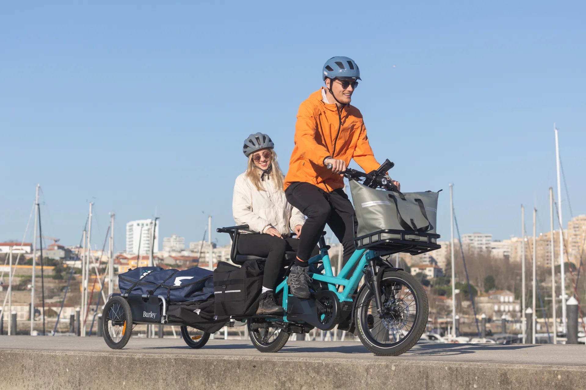 TERN Elektro-Lastenrad Longtail GSD P10 Gen.3 BOSCH Cargoline 500Wh Satin Black