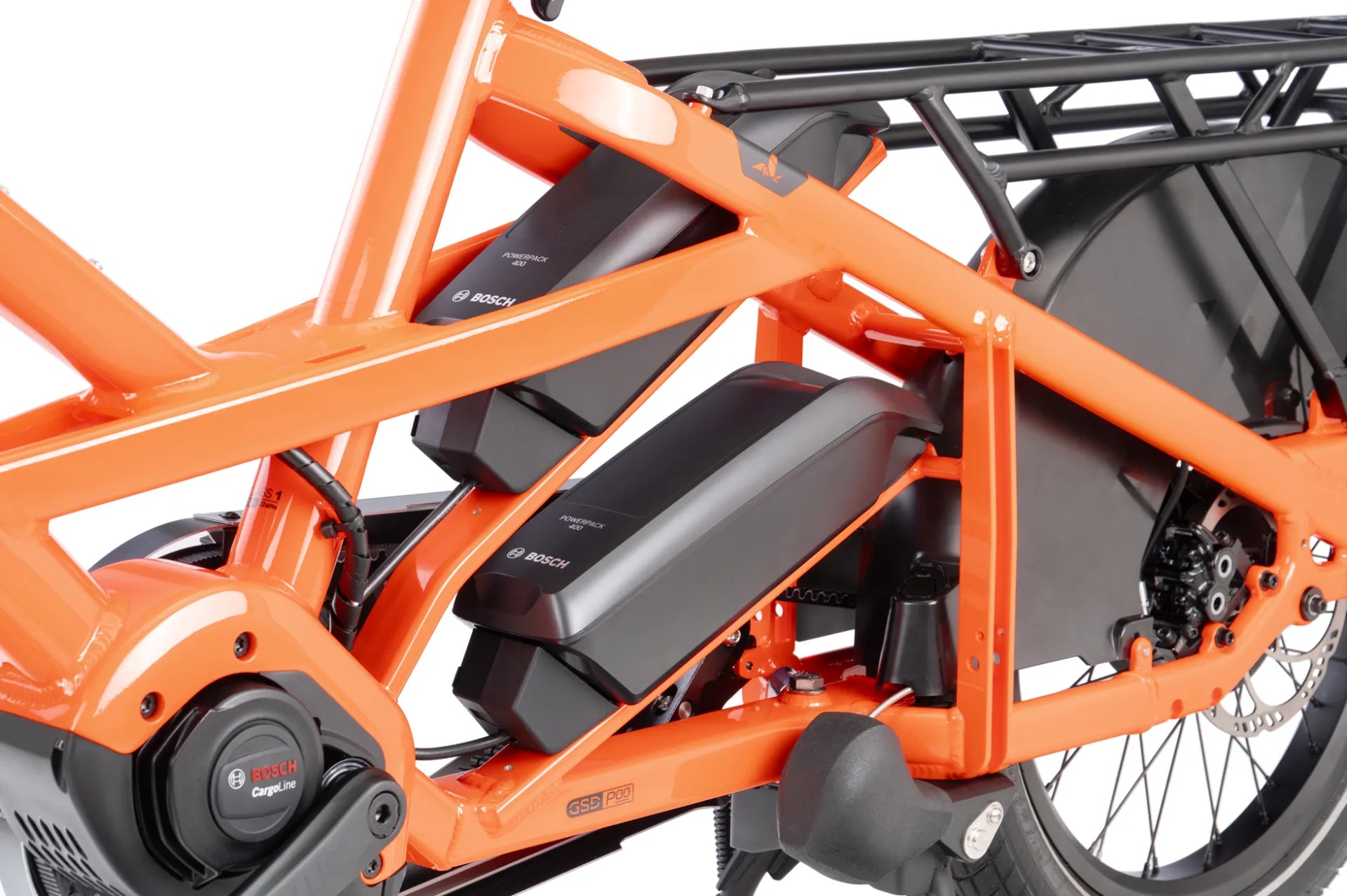 TERN Elektro-Lastenrad Longtail GSD P00 Gen.3 ENVIOLO BOSCH Cargoline 500Wh Papaya Orange