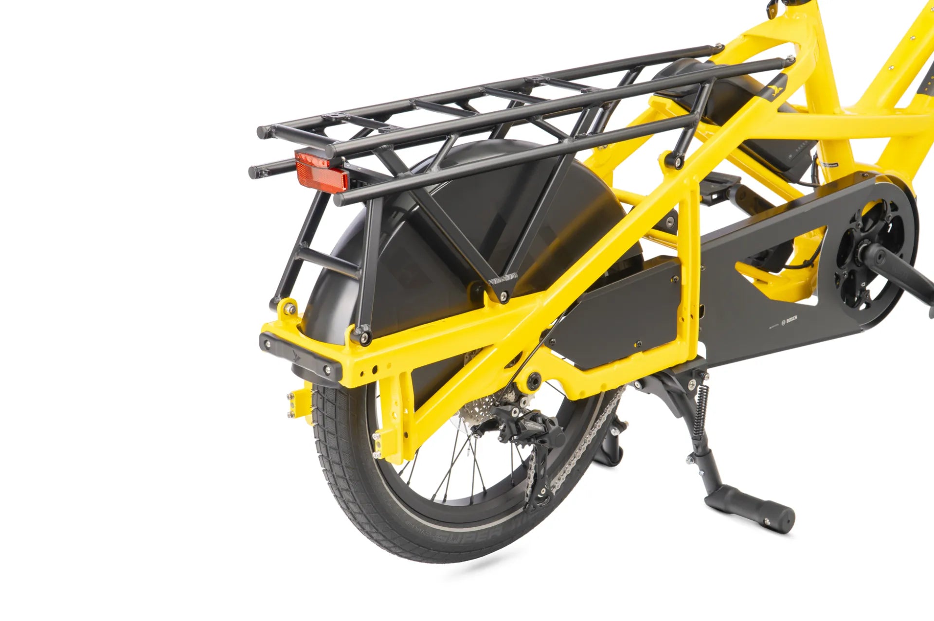 TERN Elektro-Lastenrad Longtail GSD P10 Gen.3 BOSCH Cargoline 500Wh School Bus Yellow