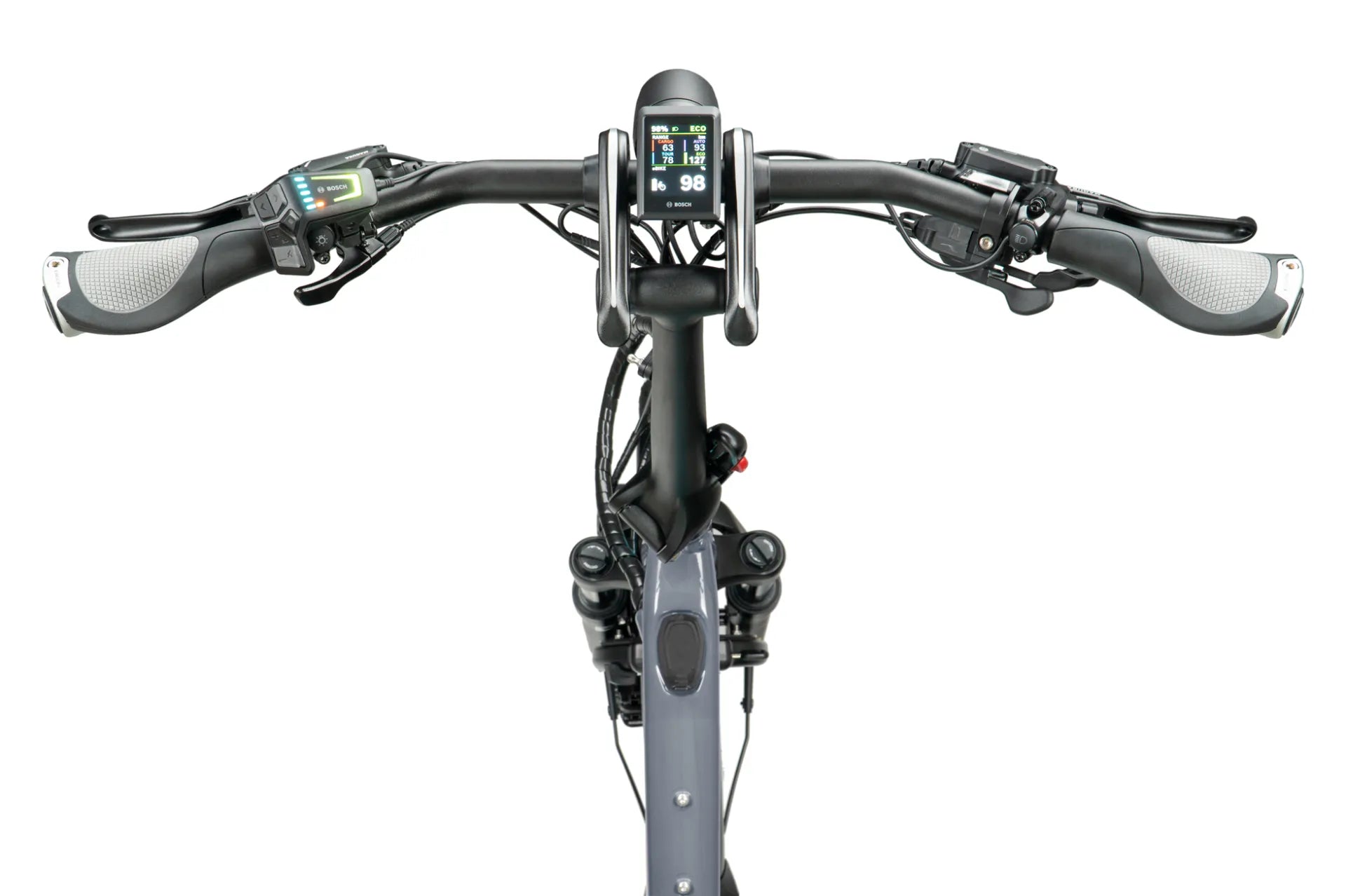 TERN Elektro-Cargorad Lastenrad GSD R14 Gen.3 Bosch Cargo Line 85 Nm 800 Wh 14-Gang ROHLOFF "Speedhub E-14" Satin Iron Grey