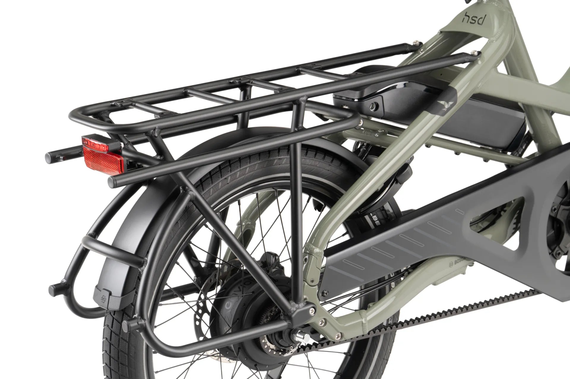 TERN e-Kompaktrad HSD S00 2025 ENVIOLO "Heavy Duty" stufenlos BOSCH Performance 545Wh Gates CDX-Riemenantrieb, Bremslicht, Kiox300 Display Bosch Diebstahlschutz
