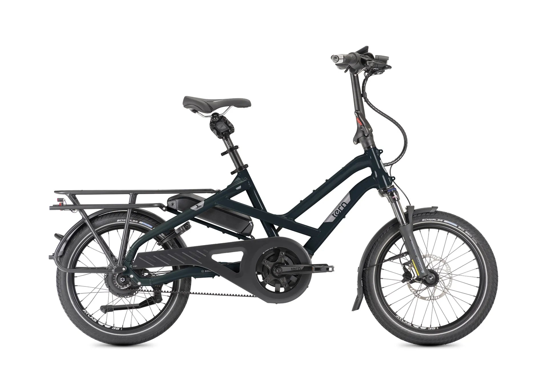 TERN e-Kompaktrad HSD S00 2025 ENVIOLO "Heavy Duty" stufenlos BOSCH Performance 545Wh Gates CDX-Riemenantrieb, Bremslicht, Kiox300 Display Bosch Diebstahlschutz