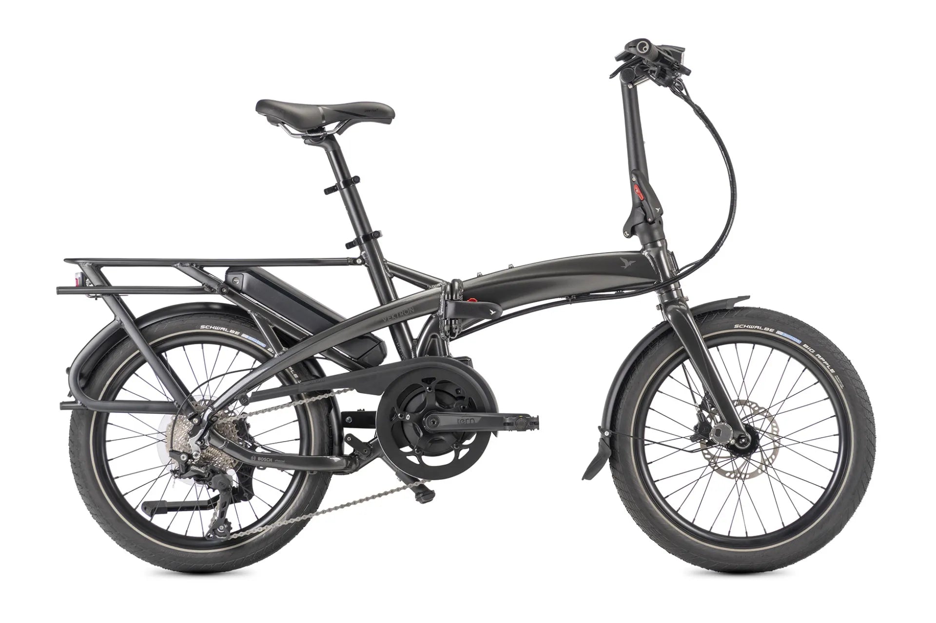 Tern Vektron P10 Gen.4 E-Faltrad Bosch Performance Line Smart System Cosmic Black