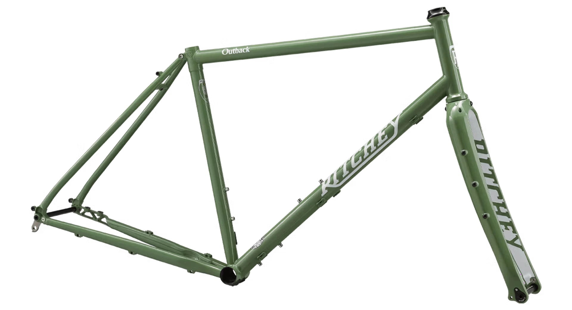 Ritchey OUTBACK V4 Disc Gravel Cross Adventure Rahmenset 2025 Winter Sage